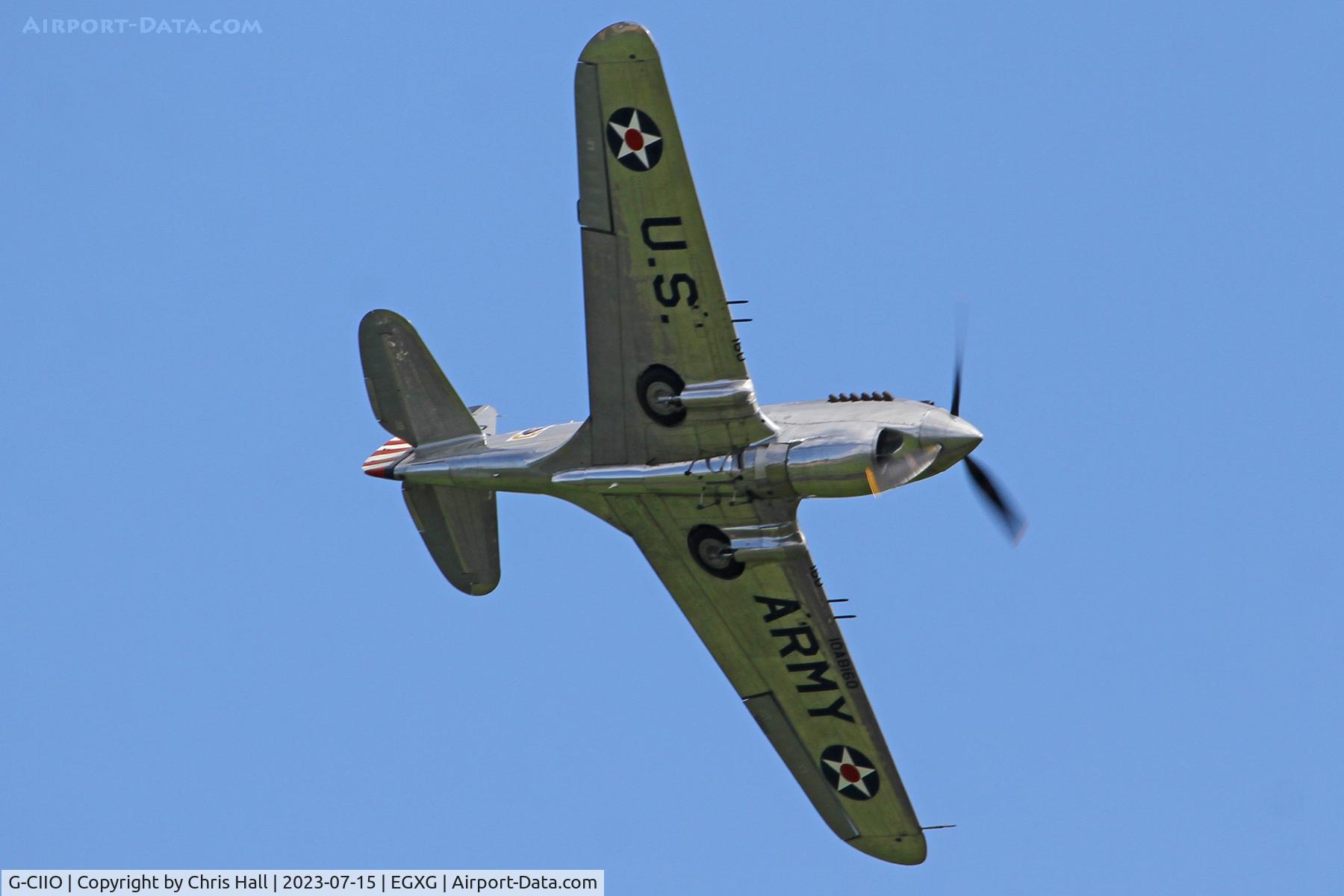 G-CIIO, 1941 Curtiss P-40C Warhawk C/N 16161, Flying Legends 2023
