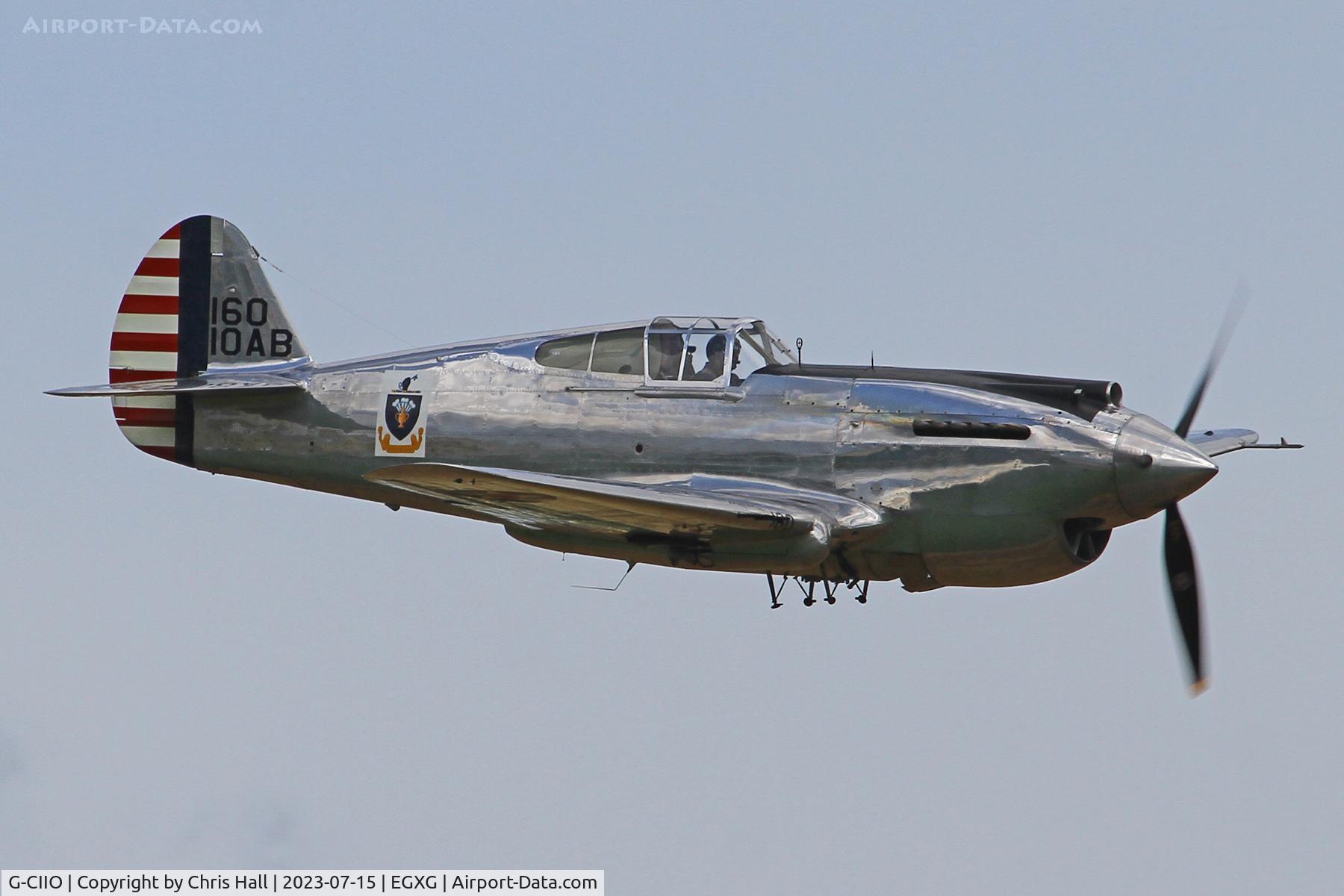 G-CIIO, 1941 Curtiss P-40C Warhawk C/N 16161, Flying Legends 2023