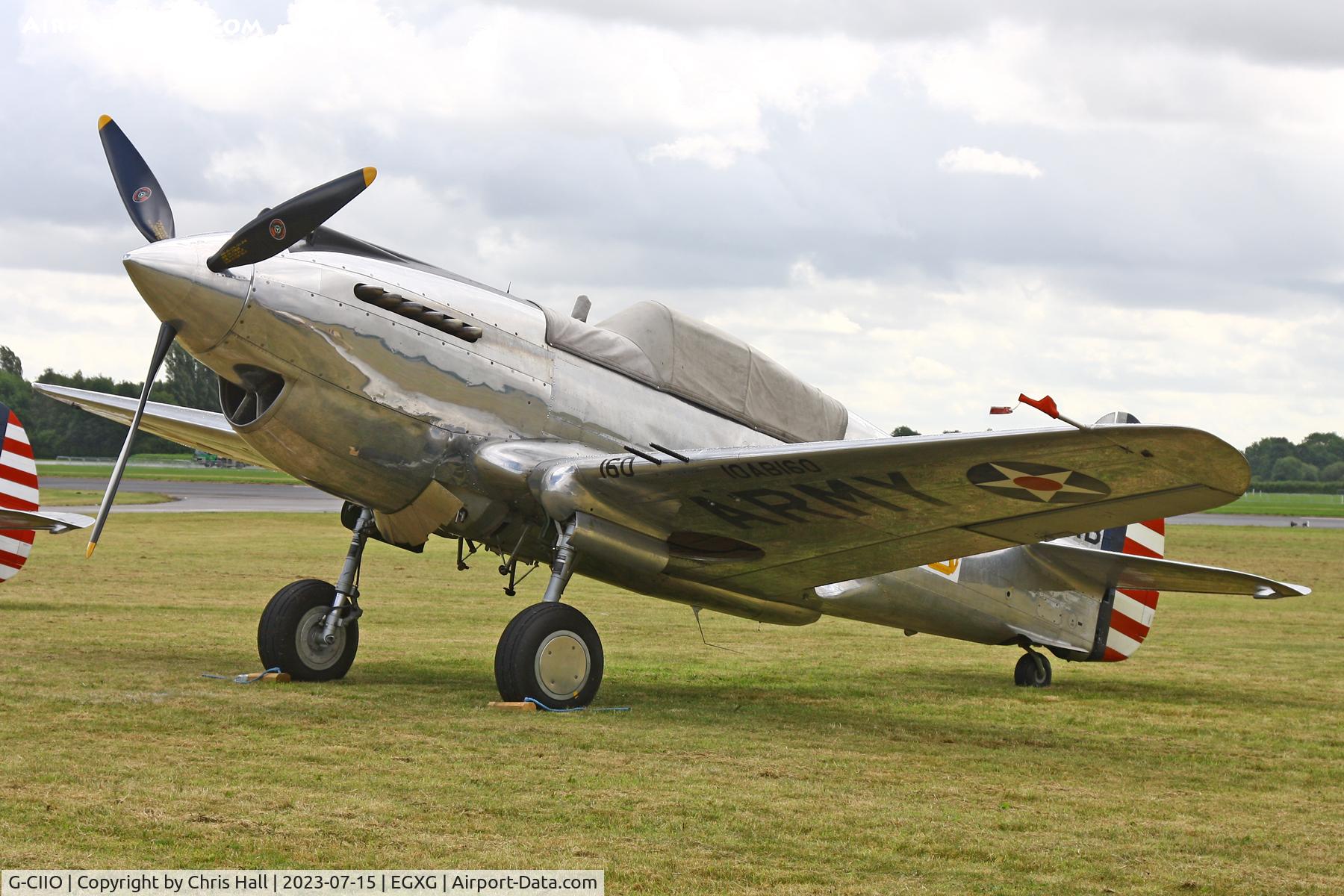G-CIIO, 1941 Curtiss P-40C Warhawk C/N 16161, Flying Legends 2023