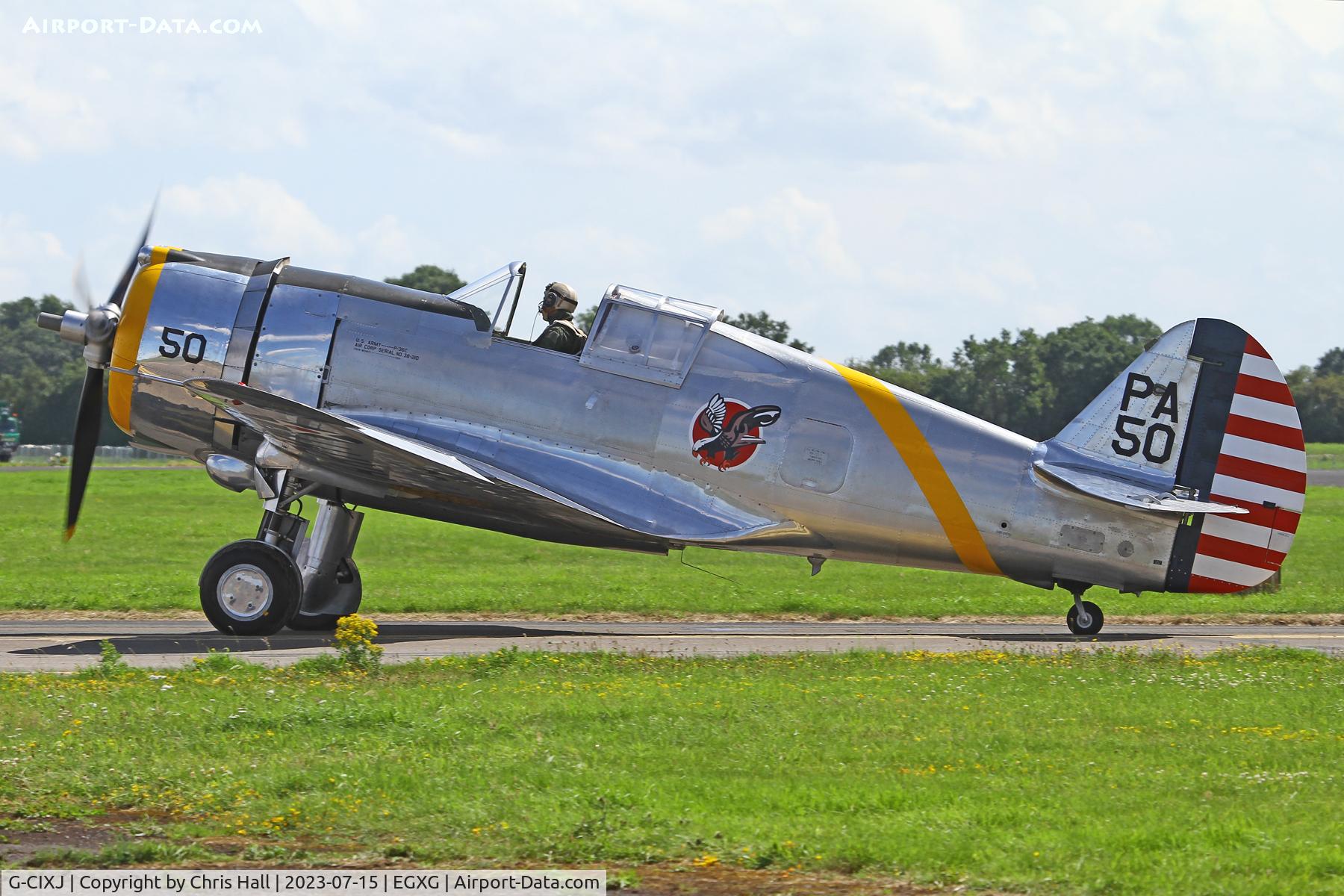 G-CIXJ, 1939 Curtiss P-36C Hawk C/N 38-210, Flying Legends 2023
