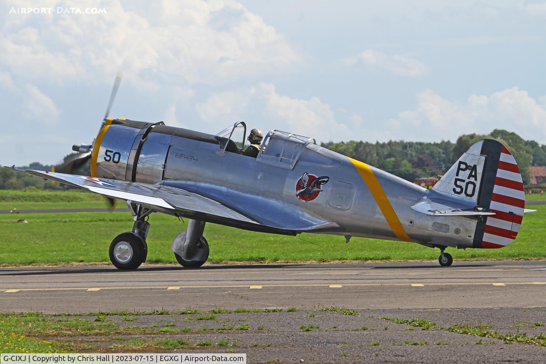 G-CIXJ, 1939 Curtiss P-36C Hawk C/N 38-210, Flying Legends 2023