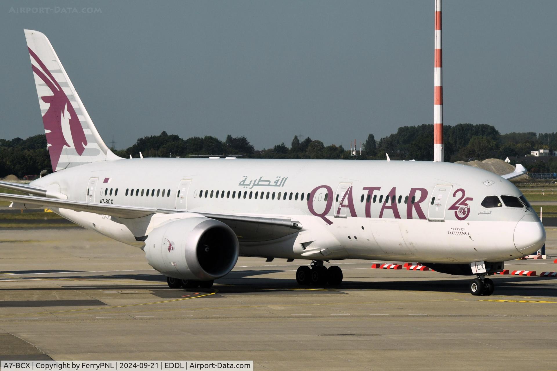 A7-BCX, 2015 Boeing 787-8 Dreamliner Dreamliner C/N 38342, Qatar B788, QR87 is my ride today