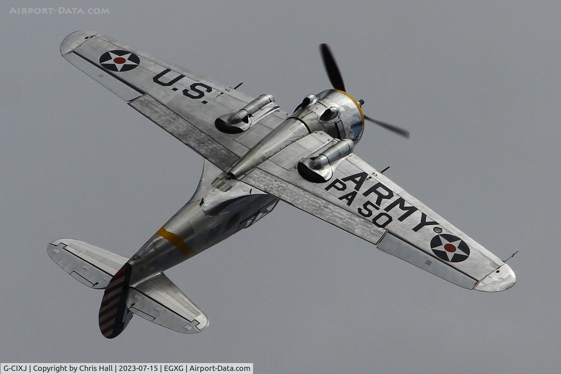 G-CIXJ, 1939 Curtiss P-36C Hawk C/N 38-210, Flying Legends 2023