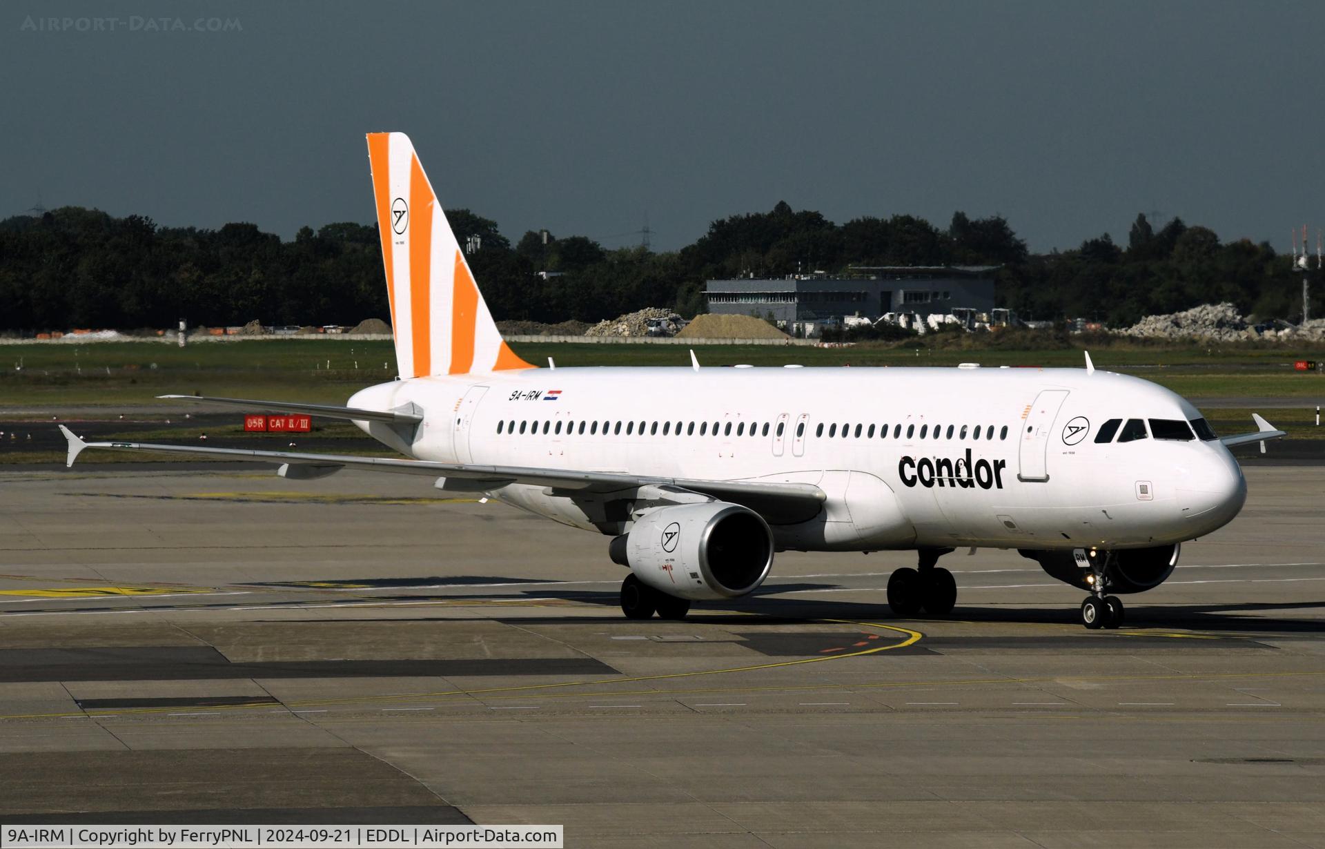 9A-IRM, 2009 Airbus A320-214 C/N 3972, Condor A320 taxying-in
