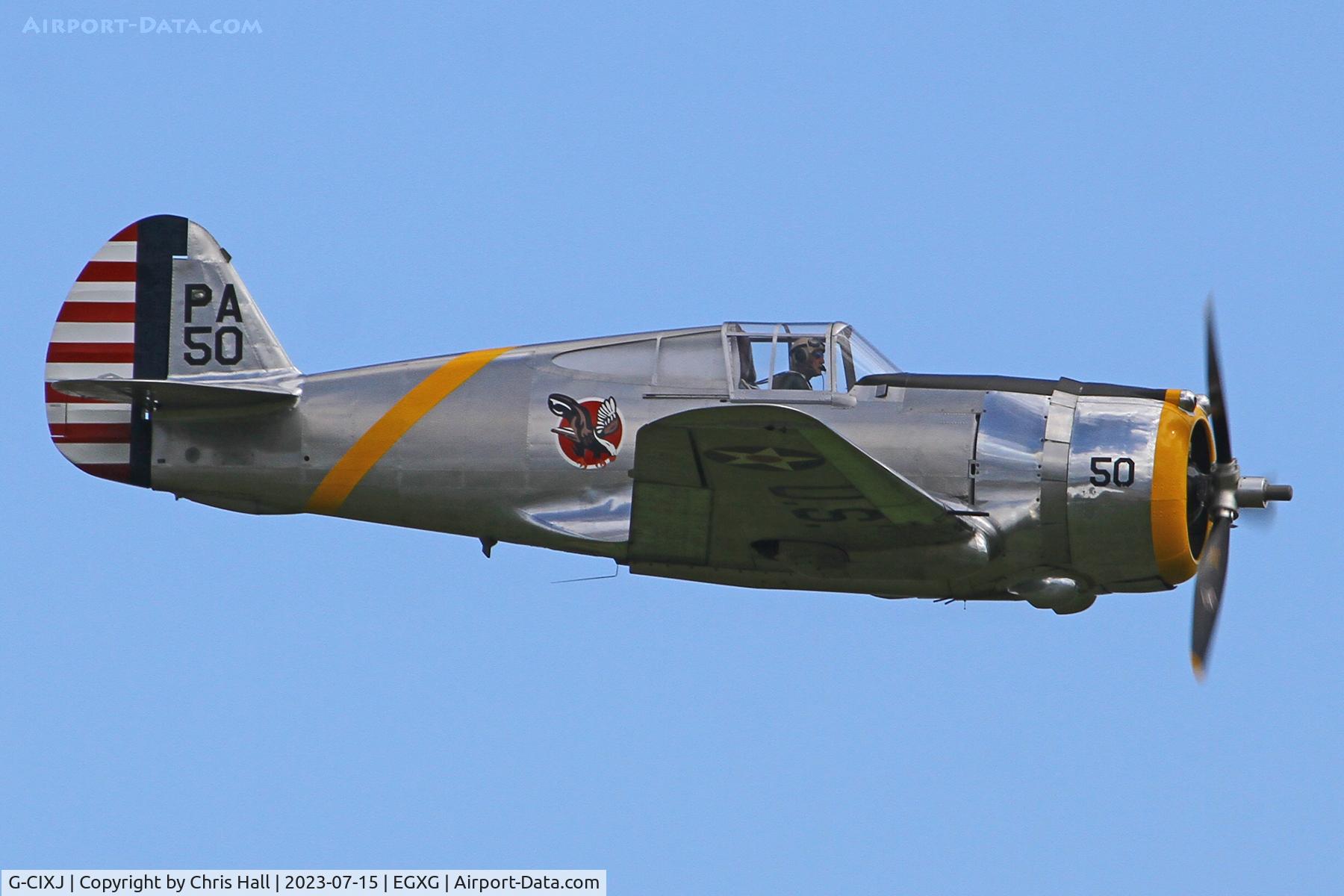 G-CIXJ, 1939 Curtiss P-36C Hawk C/N 38-210, Flying Legends 2023