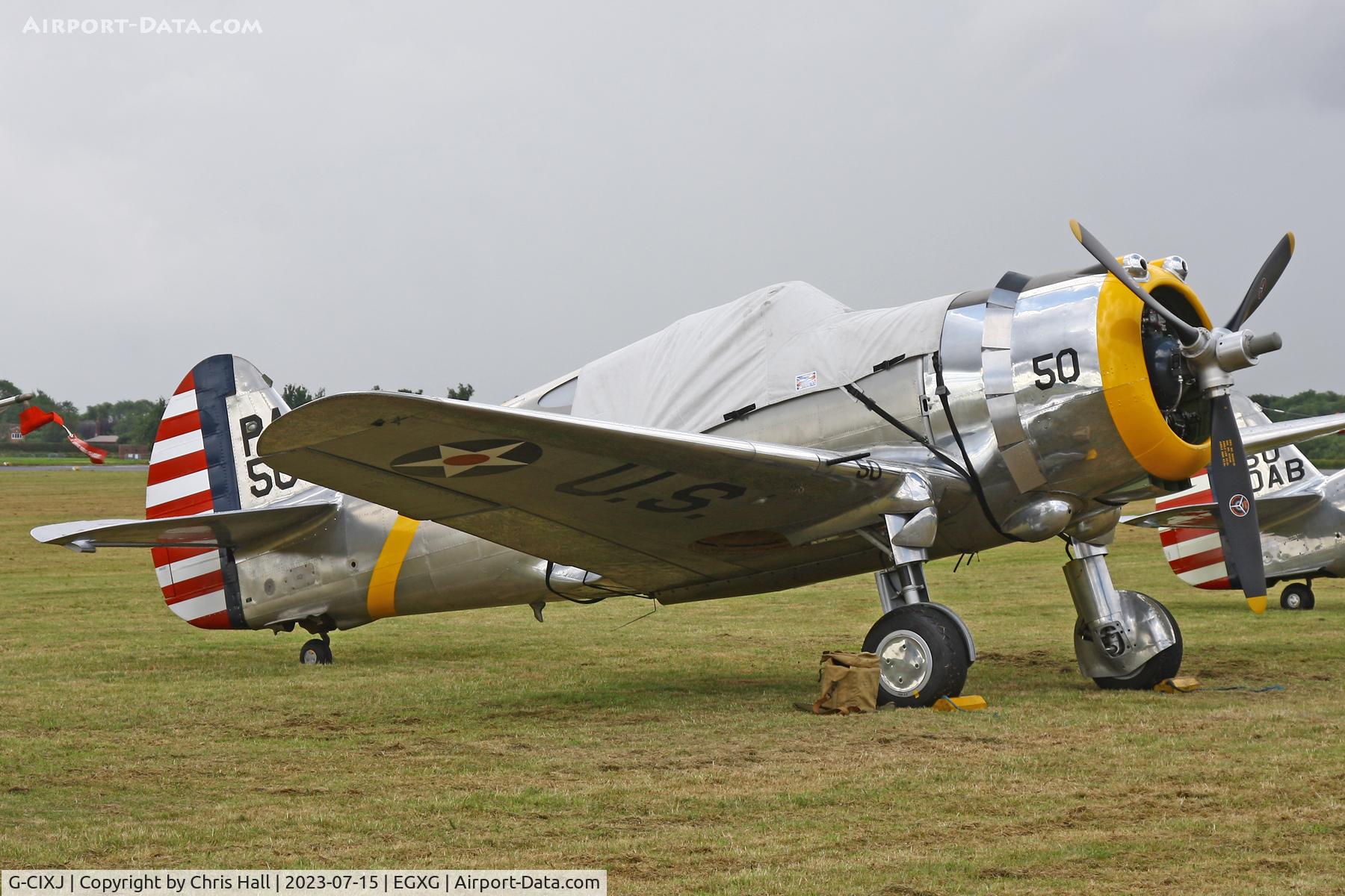 G-CIXJ, 1939 Curtiss P-36C Hawk C/N 38-210, Flying Legends 2023