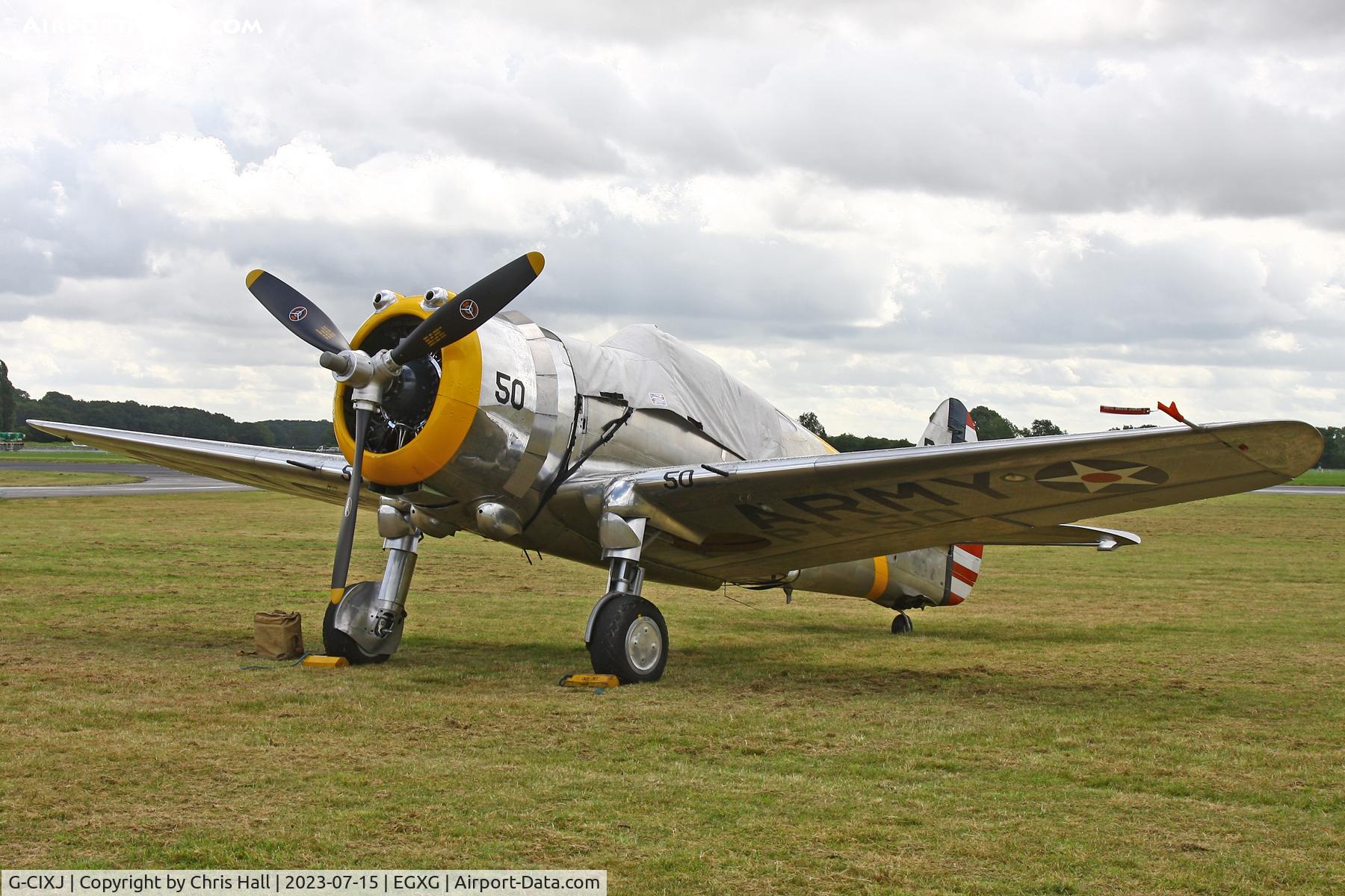 G-CIXJ, 1939 Curtiss P-36C Hawk C/N 38-210, Flying Legends 2023