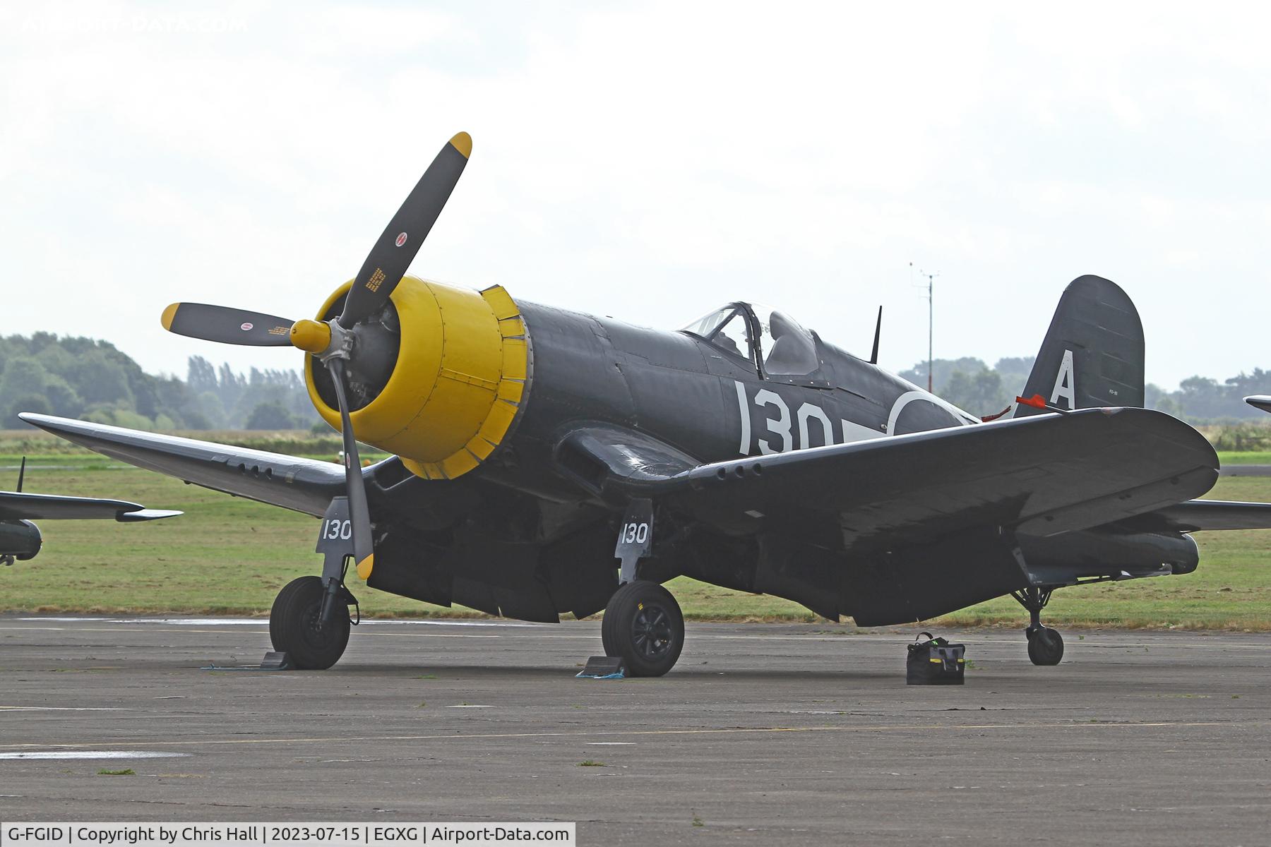 G-FGID, 1945 Goodyear FG-1D Corsair C/N 3111, Flying Legends 2023