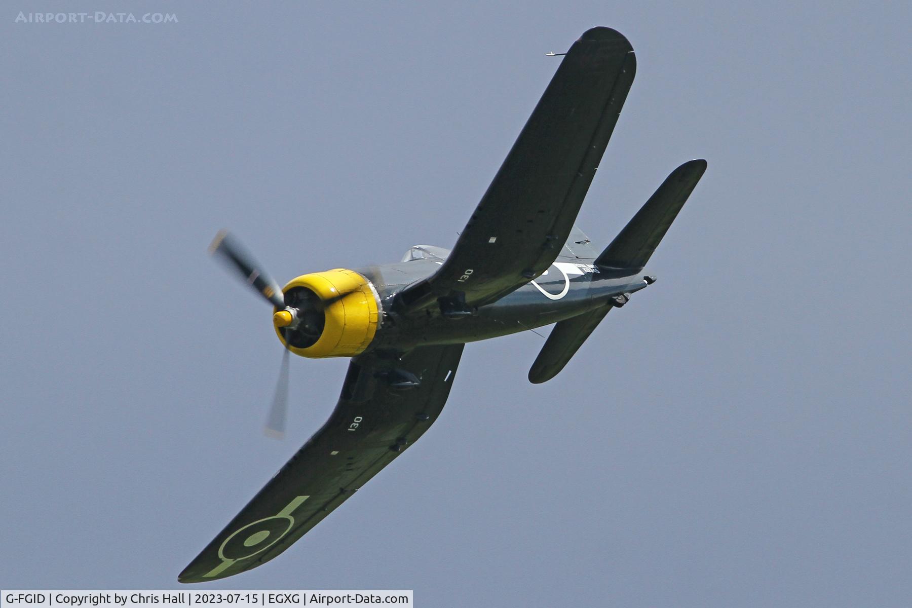 G-FGID, 1945 Goodyear FG-1D Corsair C/N 3111, Flying Legends 2023