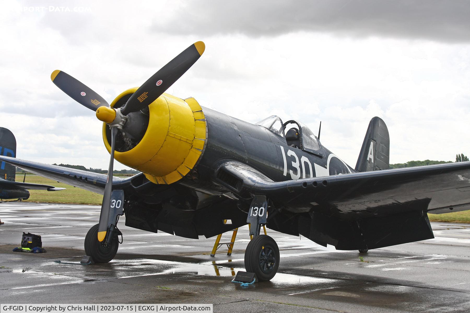G-FGID, 1945 Goodyear FG-1D Corsair C/N 3111, Flying Legends 2023
