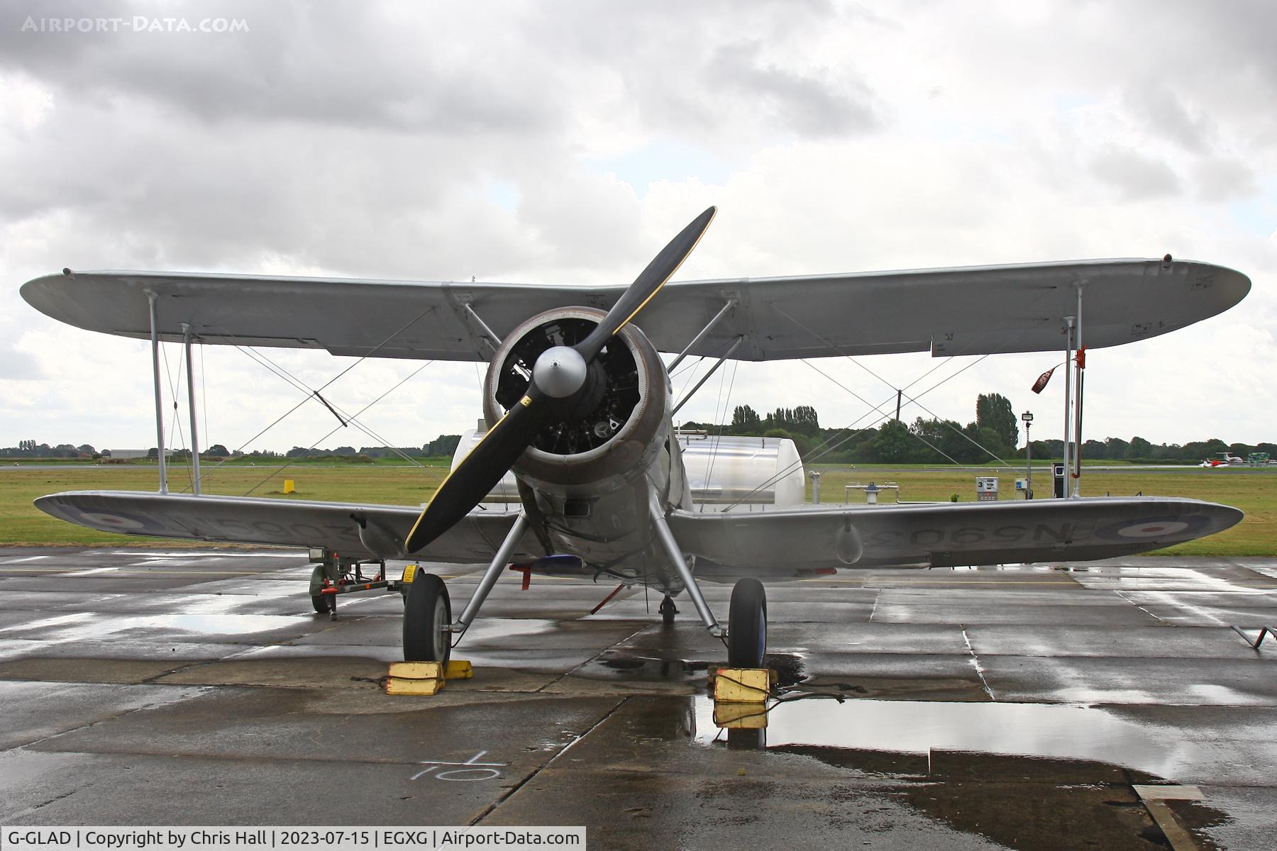 G-GLAD, 1939 Gloster Gladiator Mk2 C/N G5/75751, Flying Legends 2023