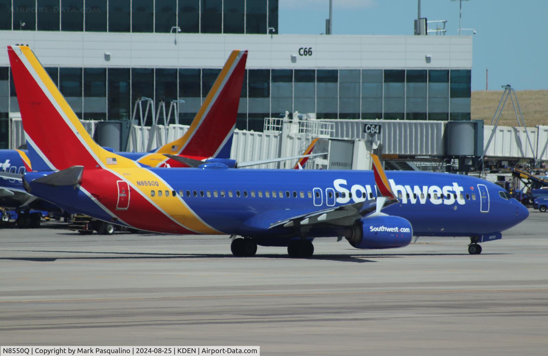 N8550Q, 2017 Boeing 737-8H4 C/N 63579, Boeing 737-8H4