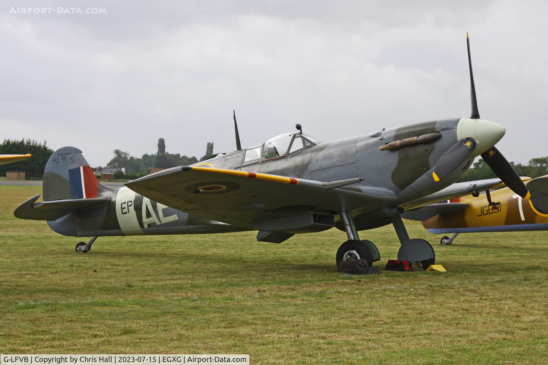 G-LFVB, 1942 Supermarine 349 Spitfire LF.Vb C/N CBAF.2403, Flying Legends 2023