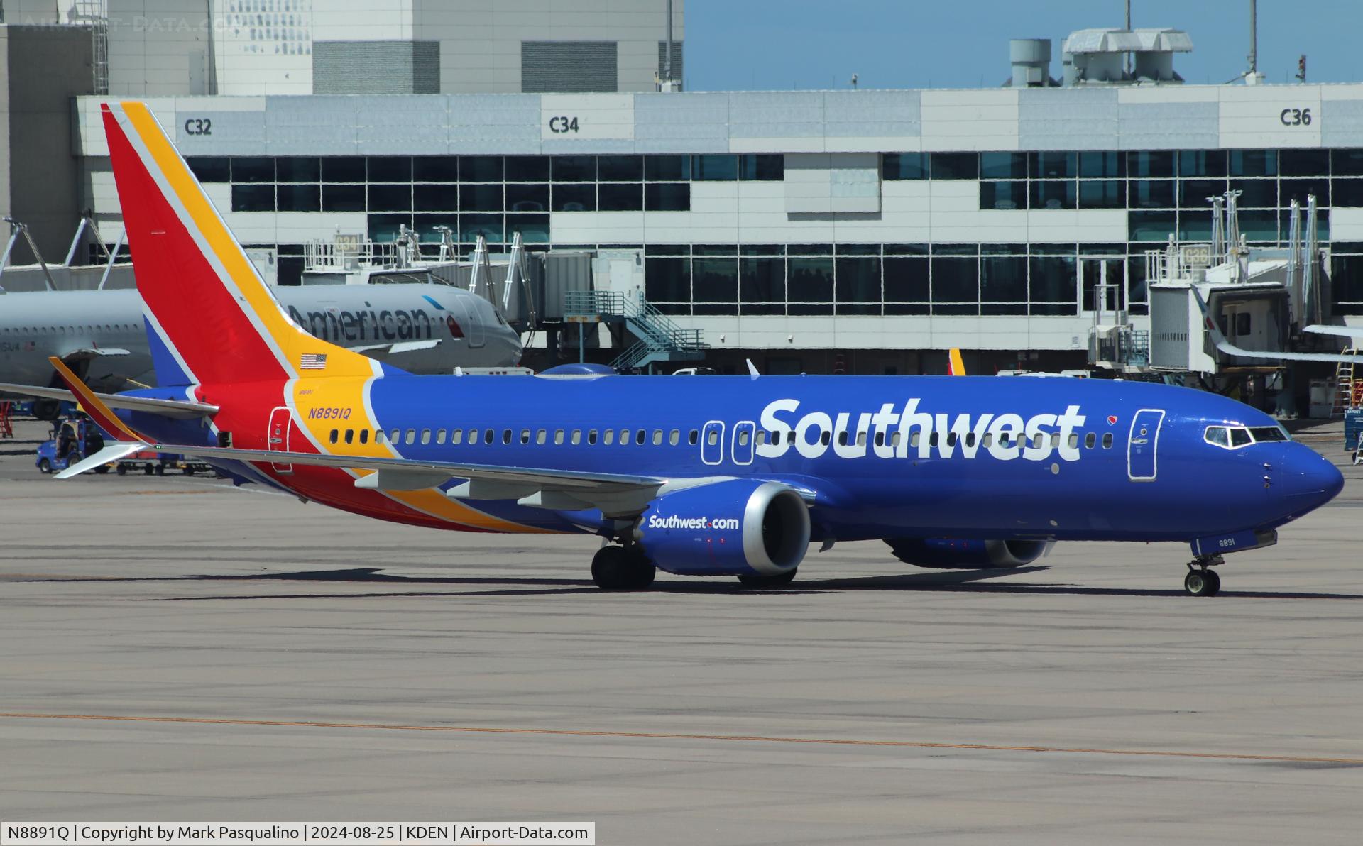 N8891Q, 2023 Boeing 737-8 MAX C/N 42683, Boeing 737-8 MAX