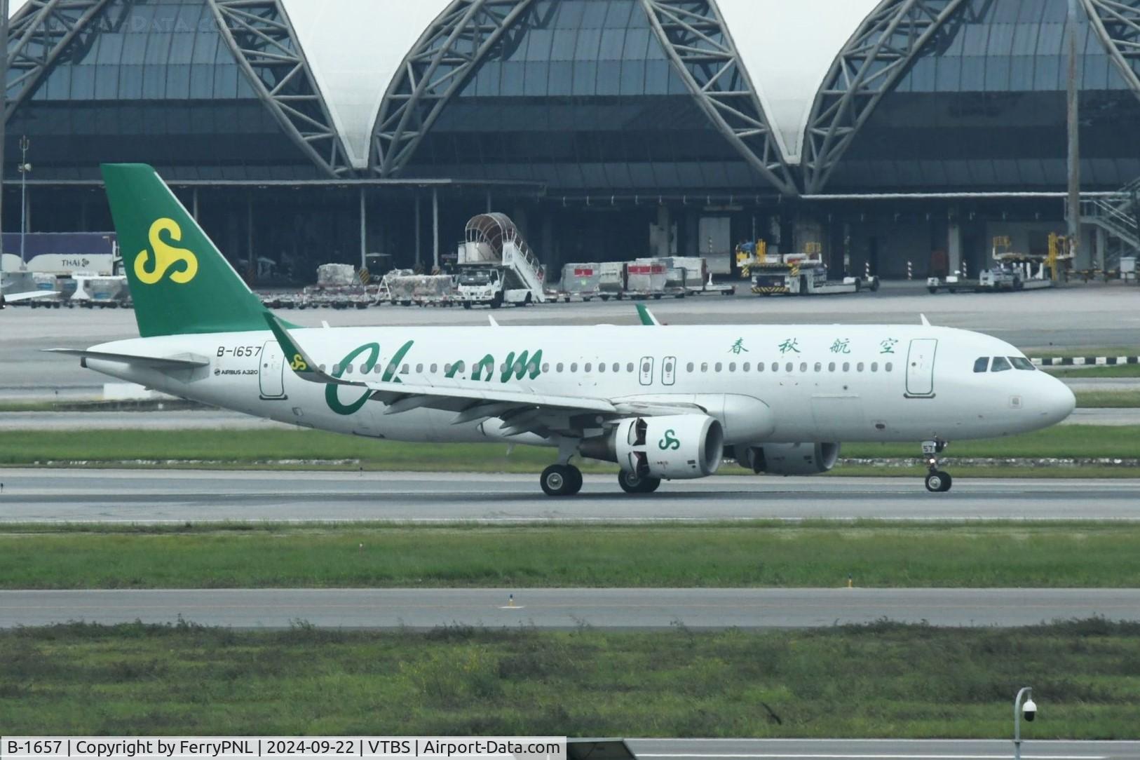 B-1657, 2015 Airbus A320-214 C/N 6524, Spring A320 arriving