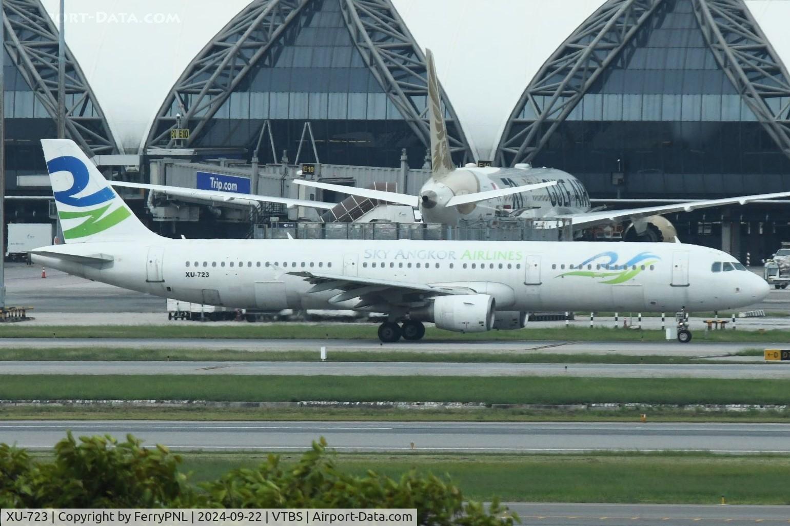 XU-723, 2001 Airbus A321-211 C/N 1629, Sky Angkor Airlines A321