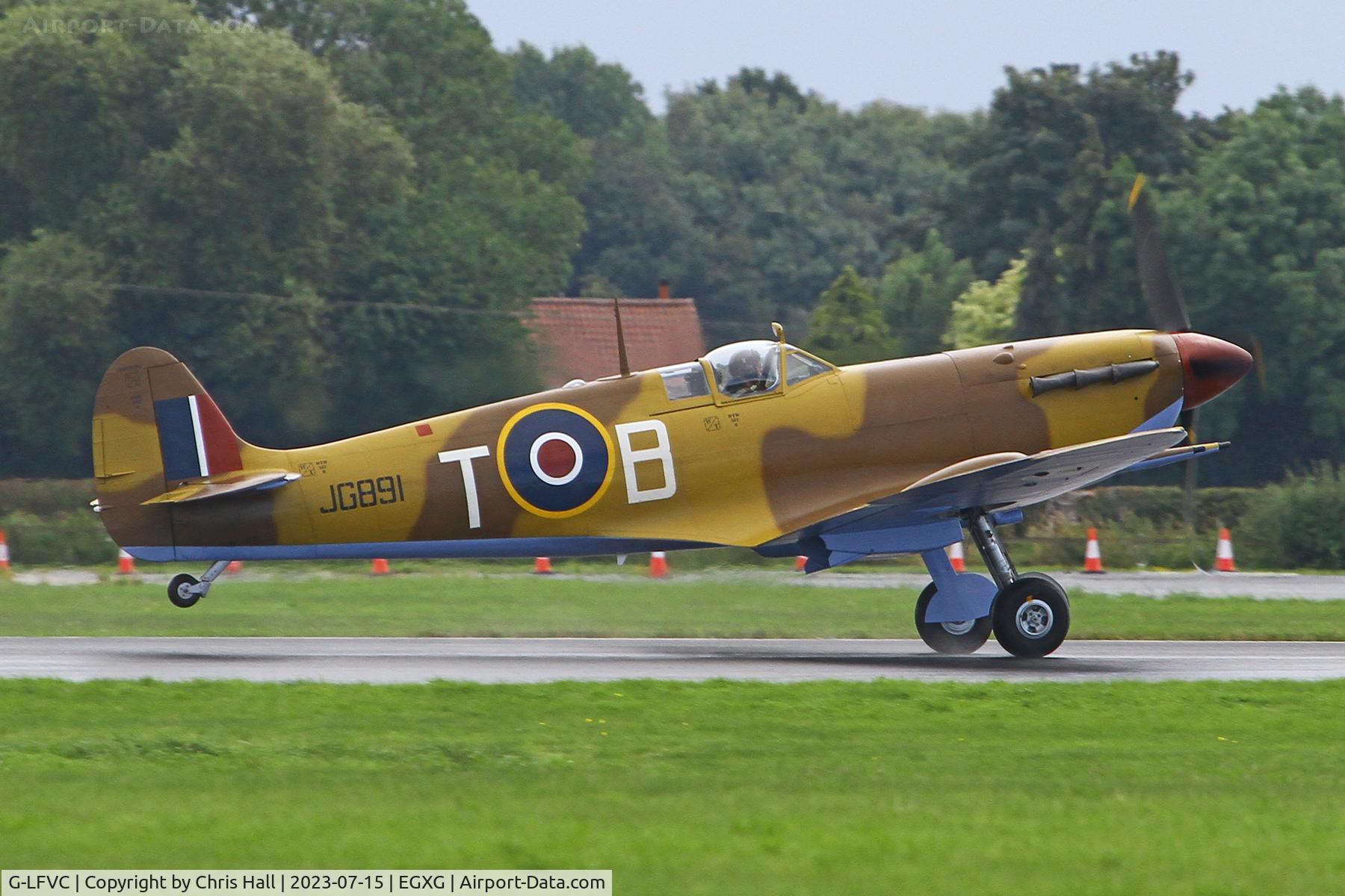 G-LFVC, 1943 Supermarine 349 Spitfire LF.Vc C/N CBAF.2405, Flying Legends 2023
