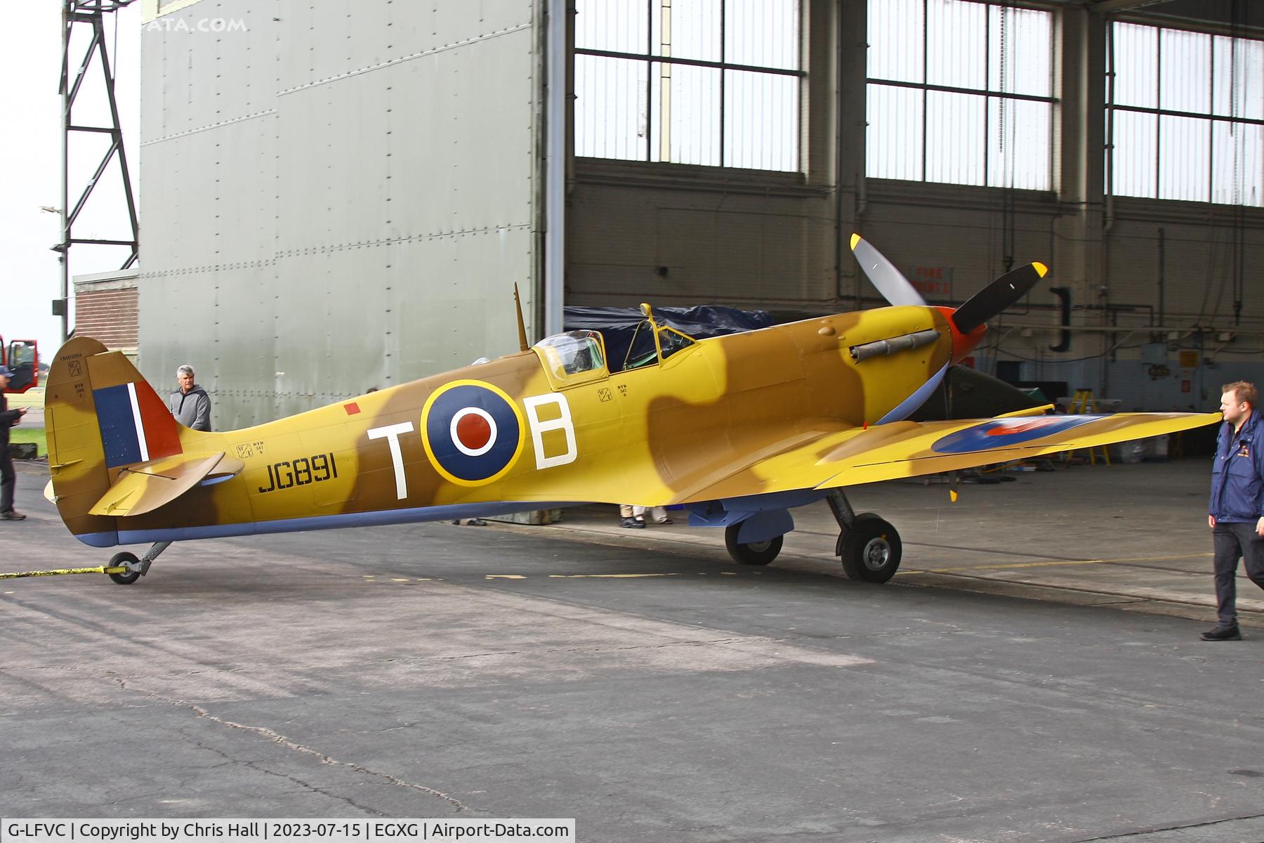 G-LFVC, 1943 Supermarine 349 Spitfire LF.Vc C/N CBAF.2405, Flying Legends 2023