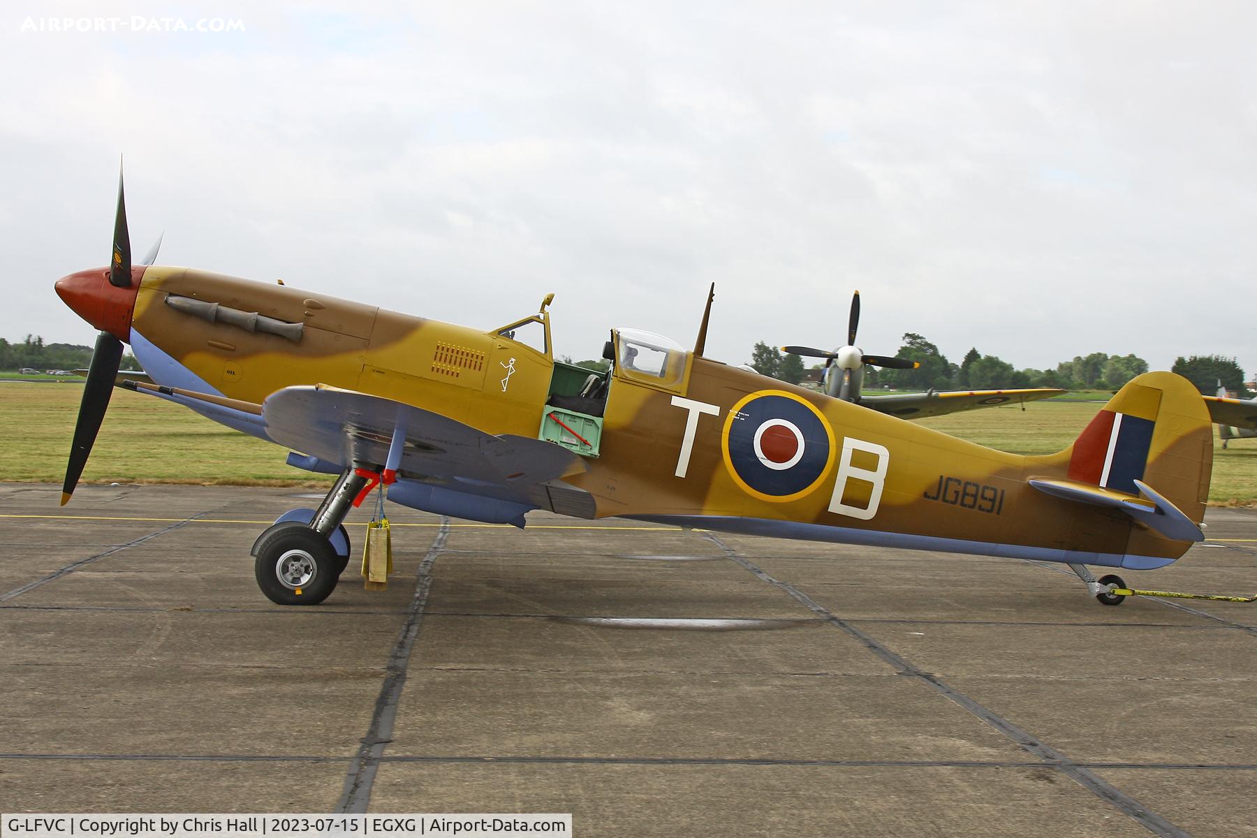 G-LFVC, 1943 Supermarine 349 Spitfire LF.Vc C/N CBAF.2405, Flying Legends 2023