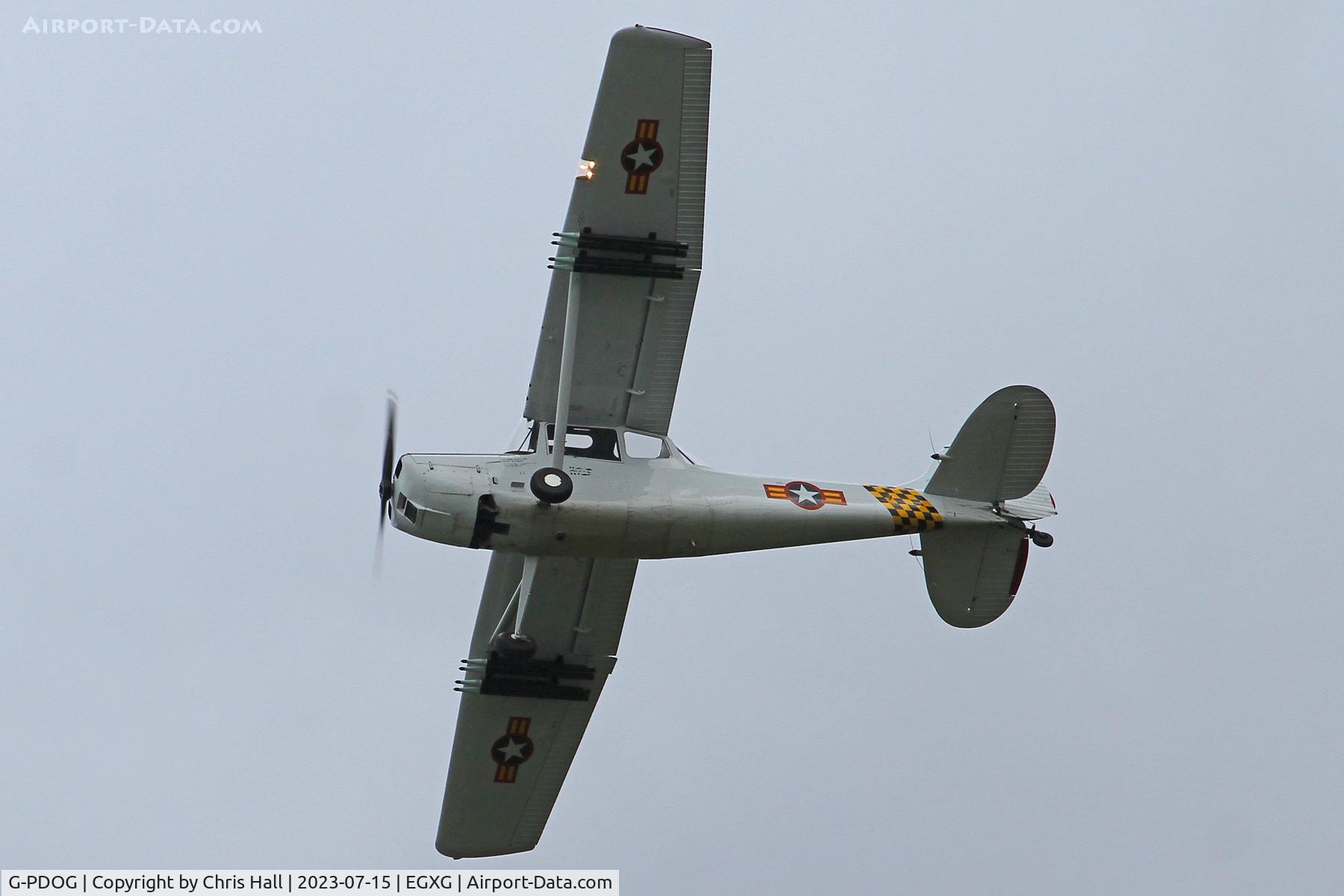 G-PDOG, 1957 Cessna 305C C/N 24550, Flying Legends 2023