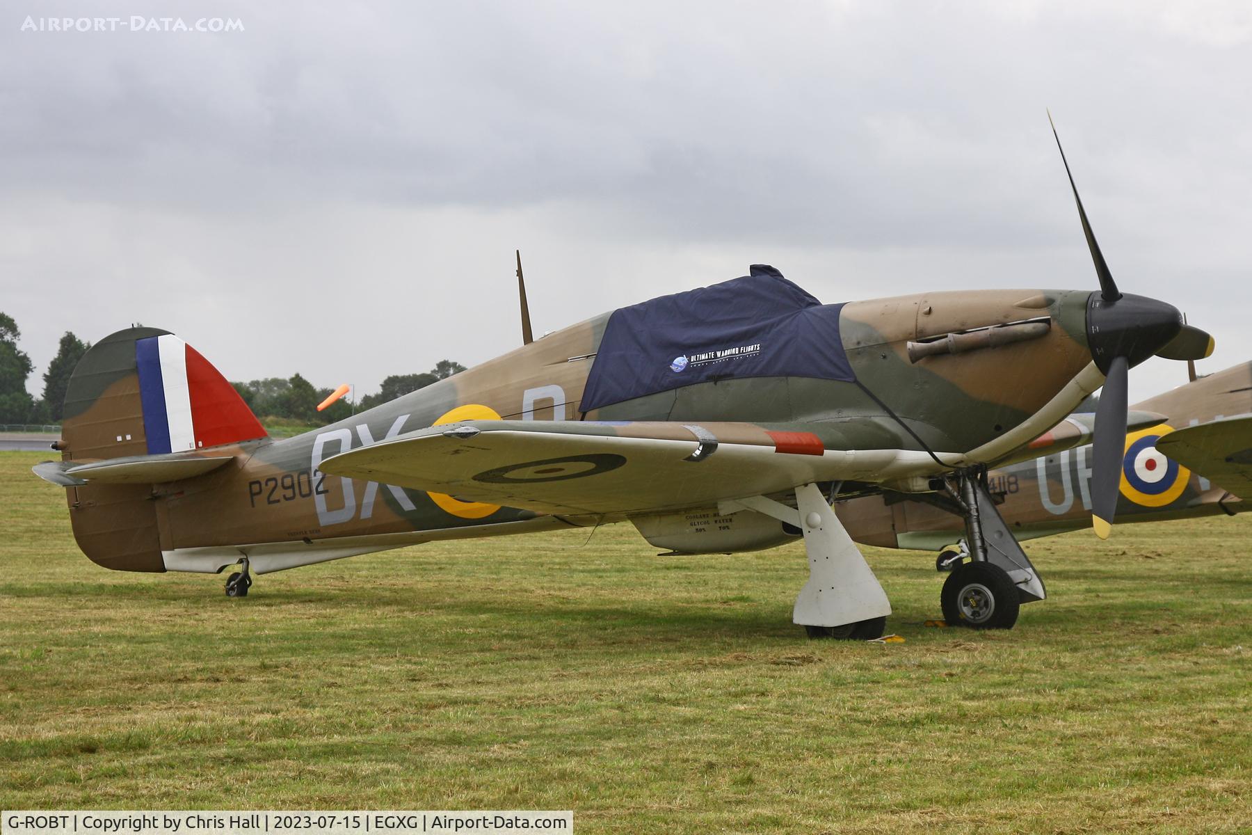 G-ROBT, 1940 Hawker Hurricane I C/N P2902, Flying Legends 2023