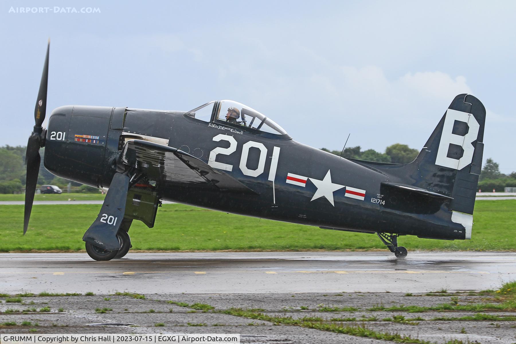 G-RUMM, 1948 Grumman F8F-2 (G58) Bearcat C/N D.1088, Flying Legends 2023