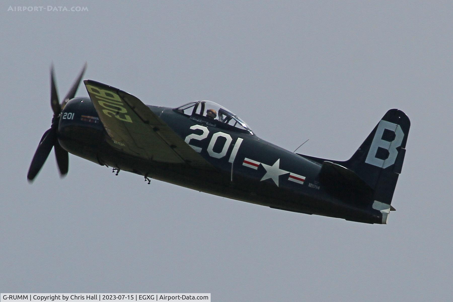 G-RUMM, 1948 Grumman F8F-2 (G58) Bearcat C/N D.1088, Flying Legends 2023