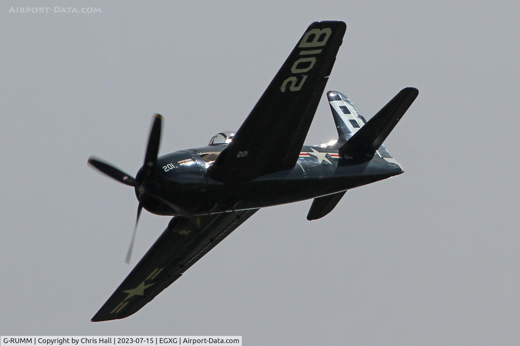 G-RUMM, 1948 Grumman F8F-2 (G58) Bearcat C/N D.1088, Flying Legends 2023