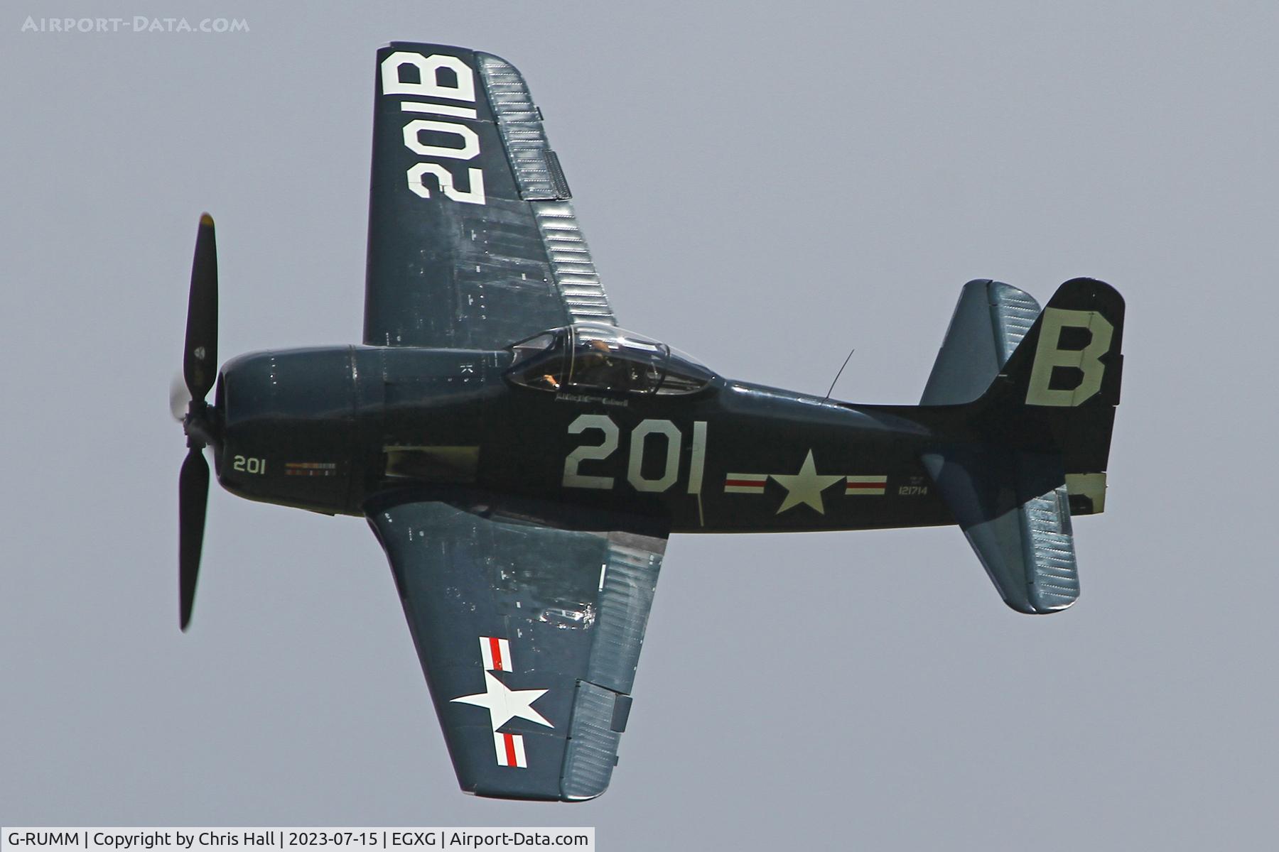 G-RUMM, 1948 Grumman F8F-2 (G58) Bearcat C/N D.1088, Flying Legends 2023