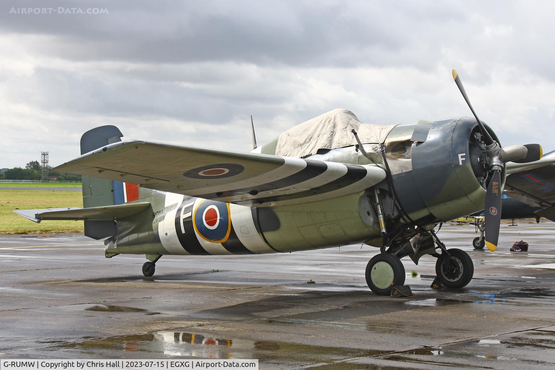 G-RUMW, 1944 General Motors (Grumman) FM-2 Wildcat C/N 5765, Flying Legends 2023