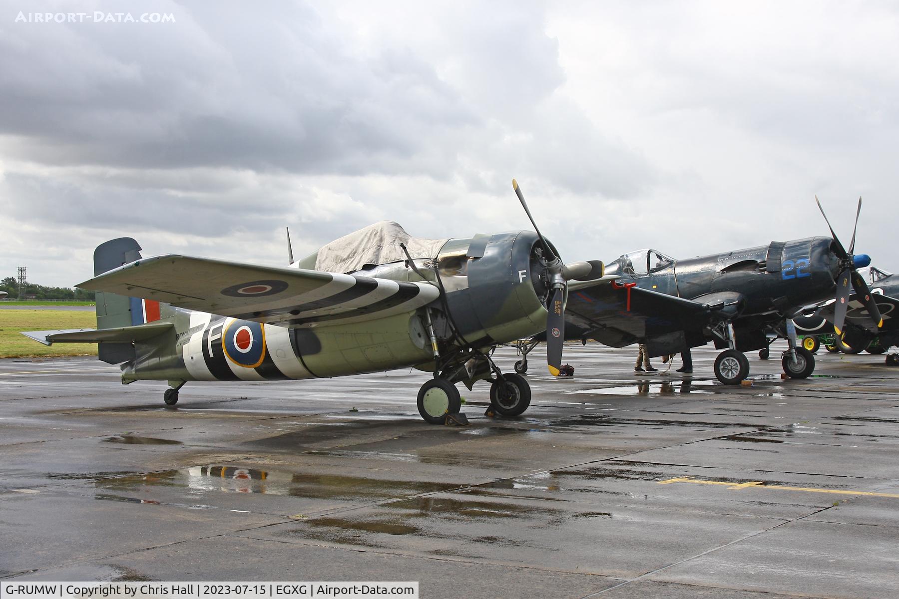 G-RUMW, 1944 General Motors (Grumman) FM-2 Wildcat C/N 5765, Flying Legends 2023