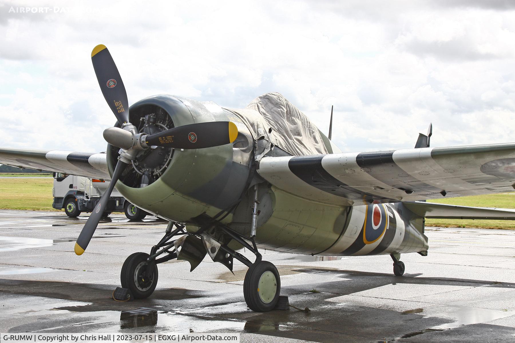 G-RUMW, 1944 General Motors (Grumman) FM-2 Wildcat C/N 5765, Flying Legends 2023