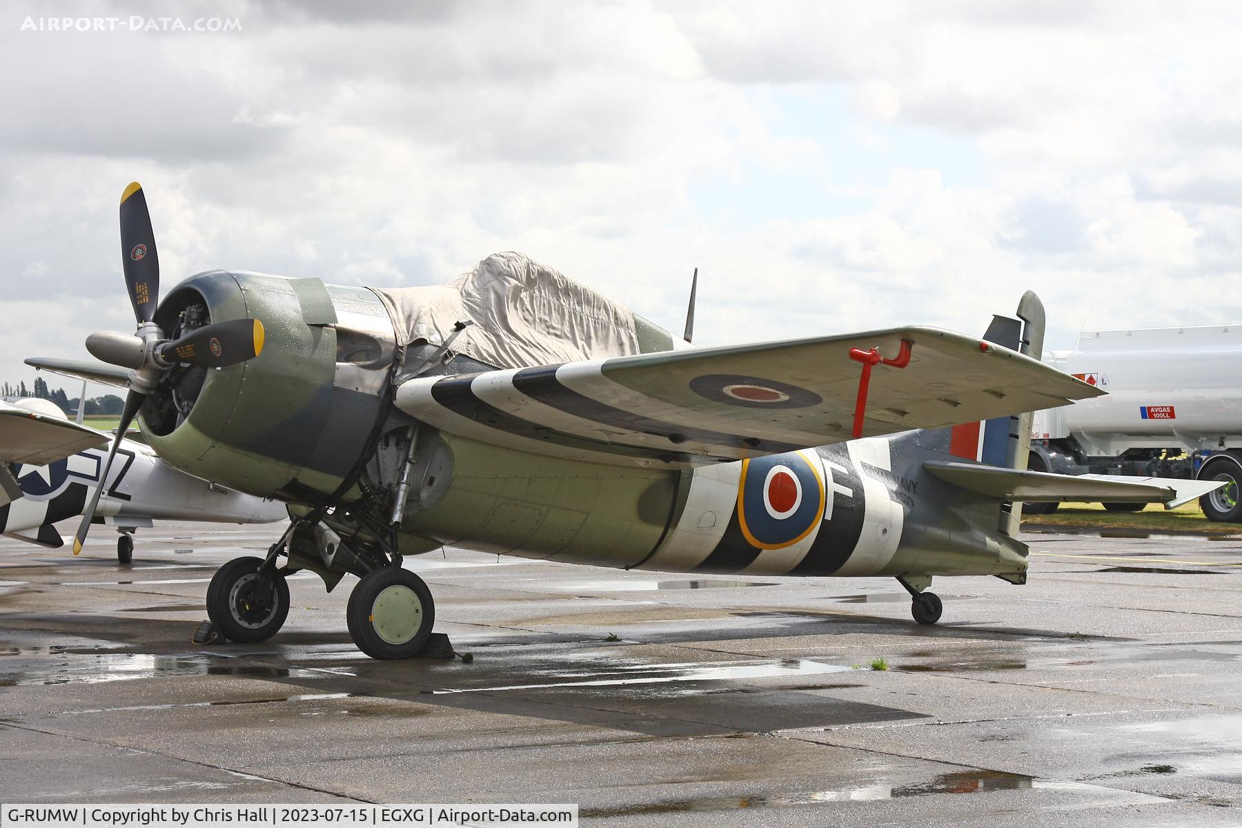 G-RUMW, 1944 General Motors (Grumman) FM-2 Wildcat C/N 5765, Flying Legends 2023