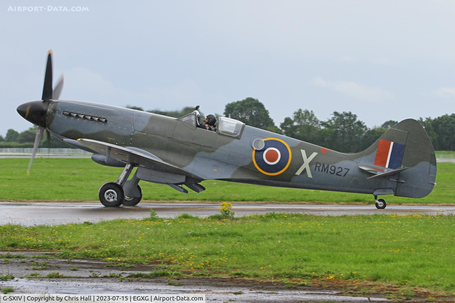 G-SXIV, 1944 Supermarine 361 Spitfire FR.XIV C/N 6S-381758, Flying Legends 2023