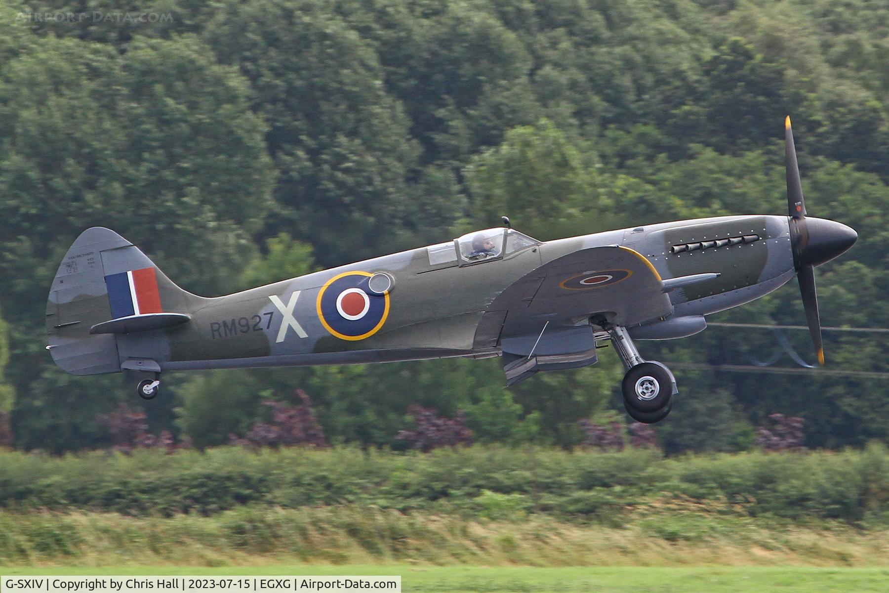 G-SXIV, 1944 Supermarine 361 Spitfire FR.XIV C/N 6S-381758, Flying Legends 2023