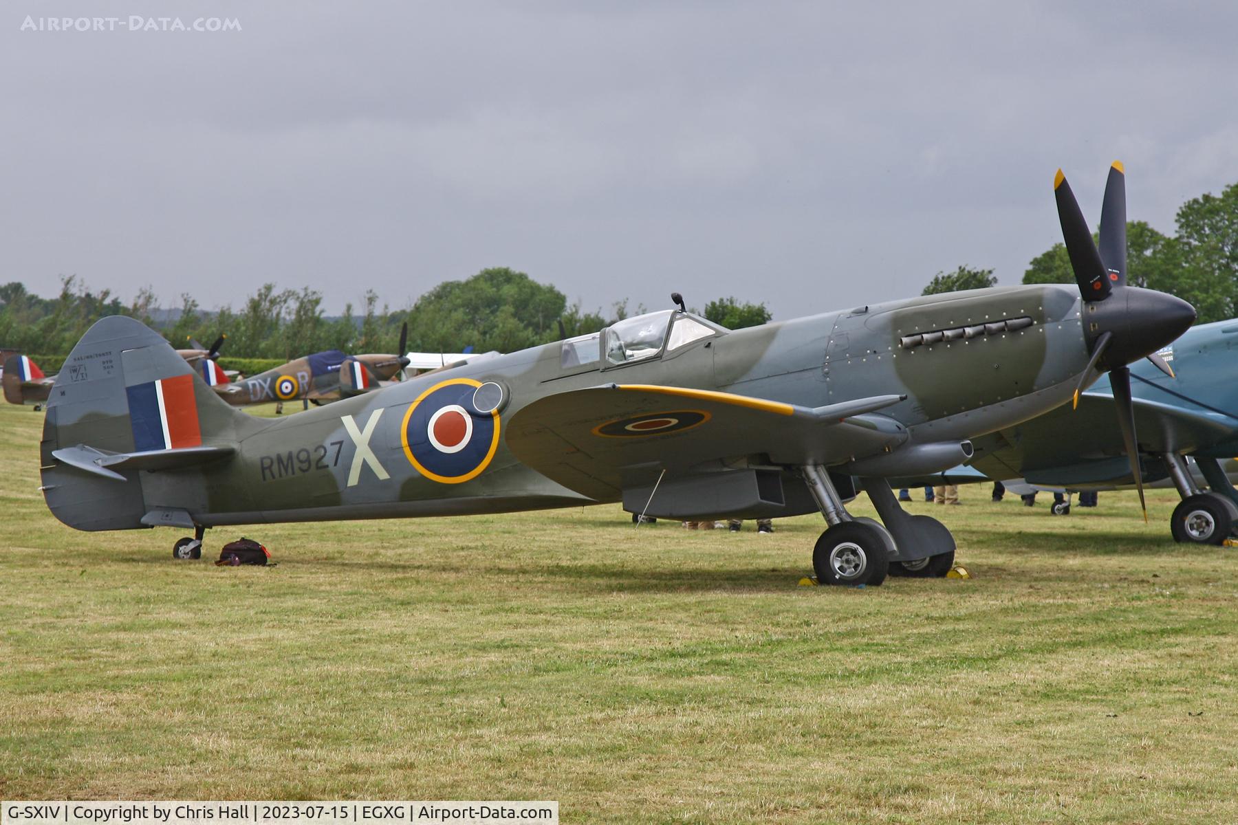 G-SXIV, 1944 Supermarine 361 Spitfire FR.XIV C/N 6S-381758, Flying Legends 2023