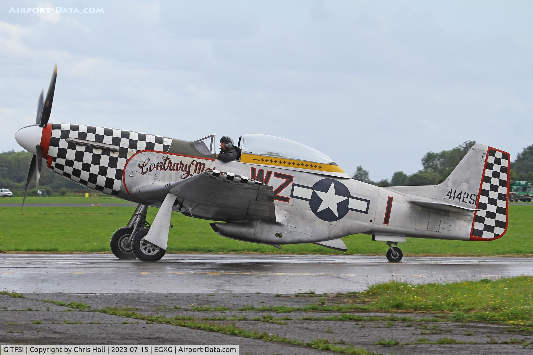 G-TFSI, 1944 North American TF-51D Mustang C/N 124-44703, Flying Legends 2023