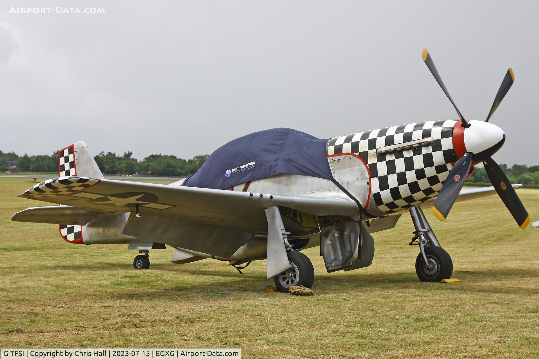 G-TFSI, 1944 North American TF-51D Mustang C/N 124-44703, Flying Legends 2023