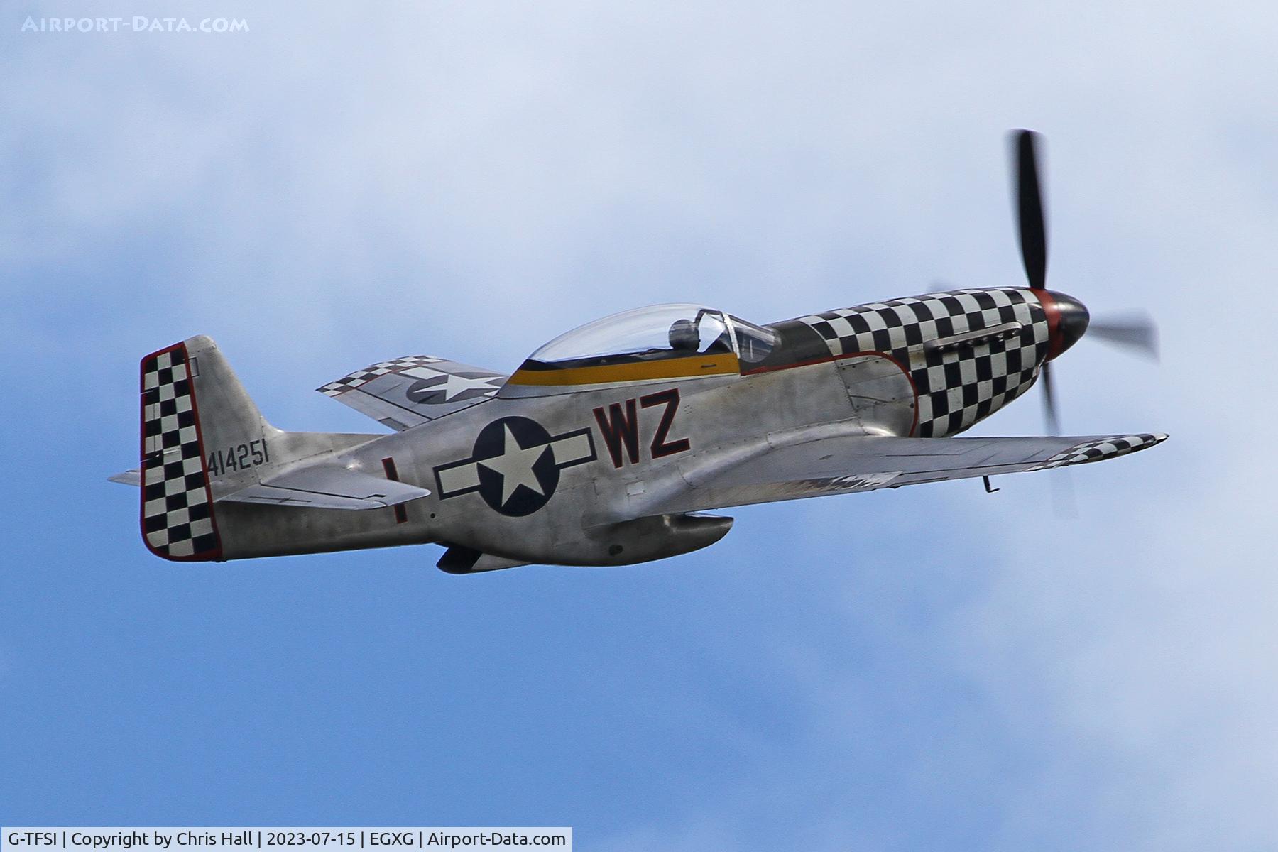 G-TFSI, 1944 North American TF-51D Mustang C/N 124-44703, Flying Legends 2023