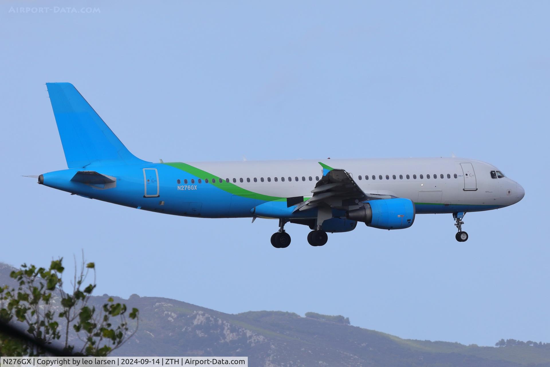 N276GX, 2006 Airbus A320-214 C/N 2695, Zakynthos 14.9.2024