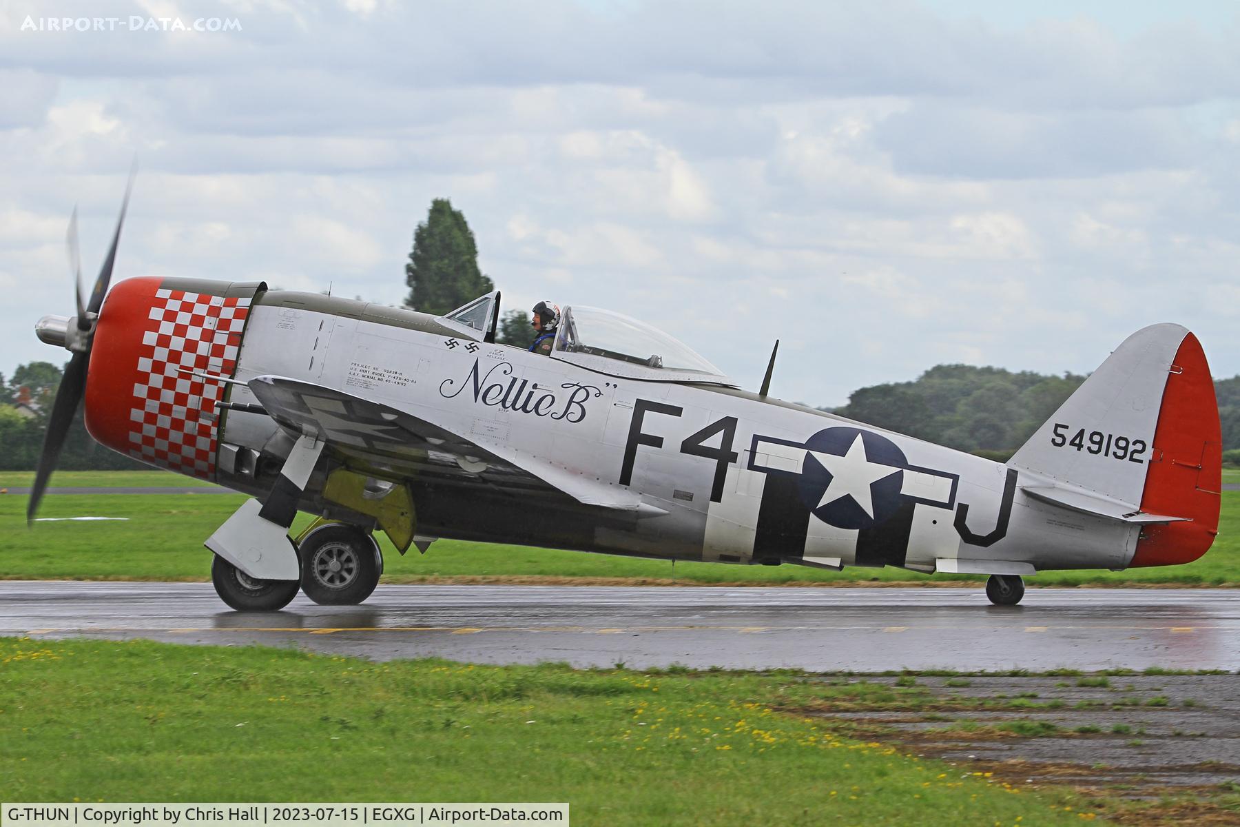 G-THUN, 1945 Republic P-47D Thunderbolt C/N 399-55731, Flying Legends 2023