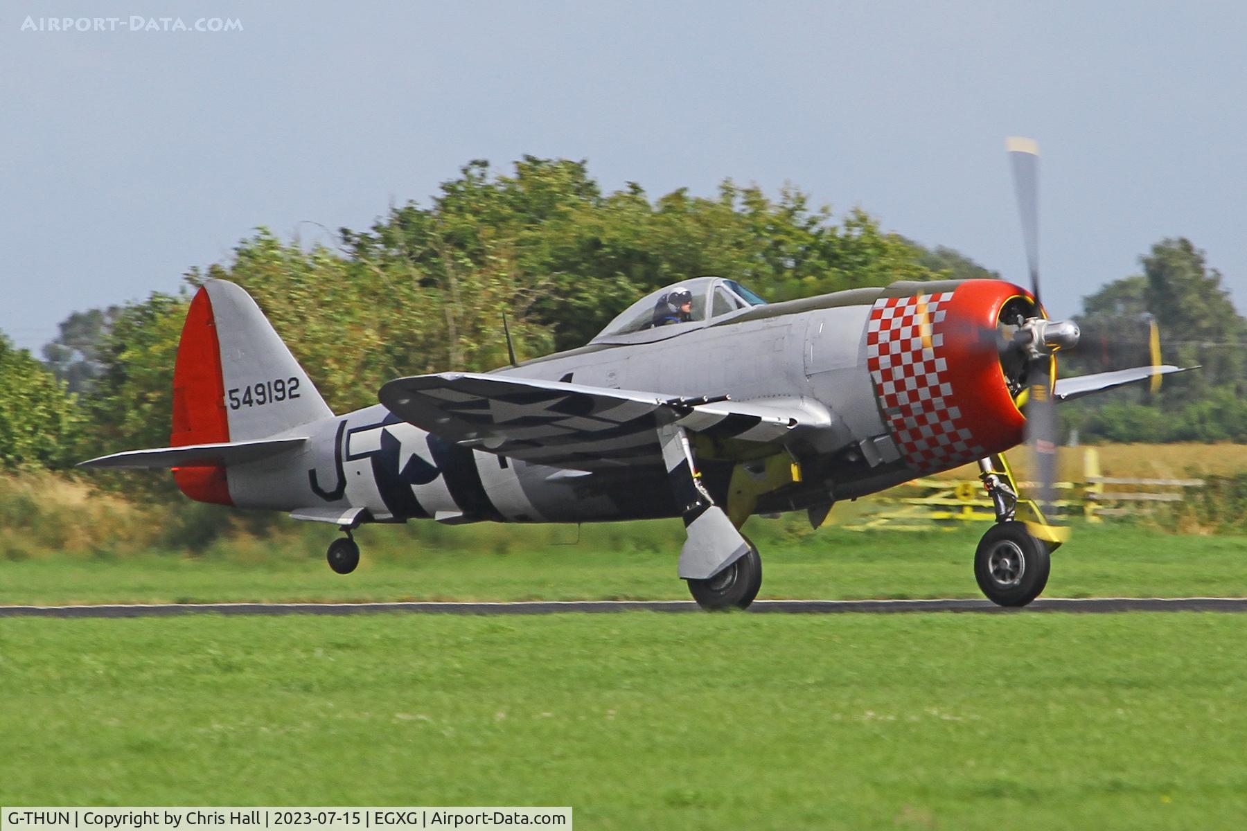 G-THUN, 1945 Republic P-47D Thunderbolt C/N 399-55731, Flying Legends 2023