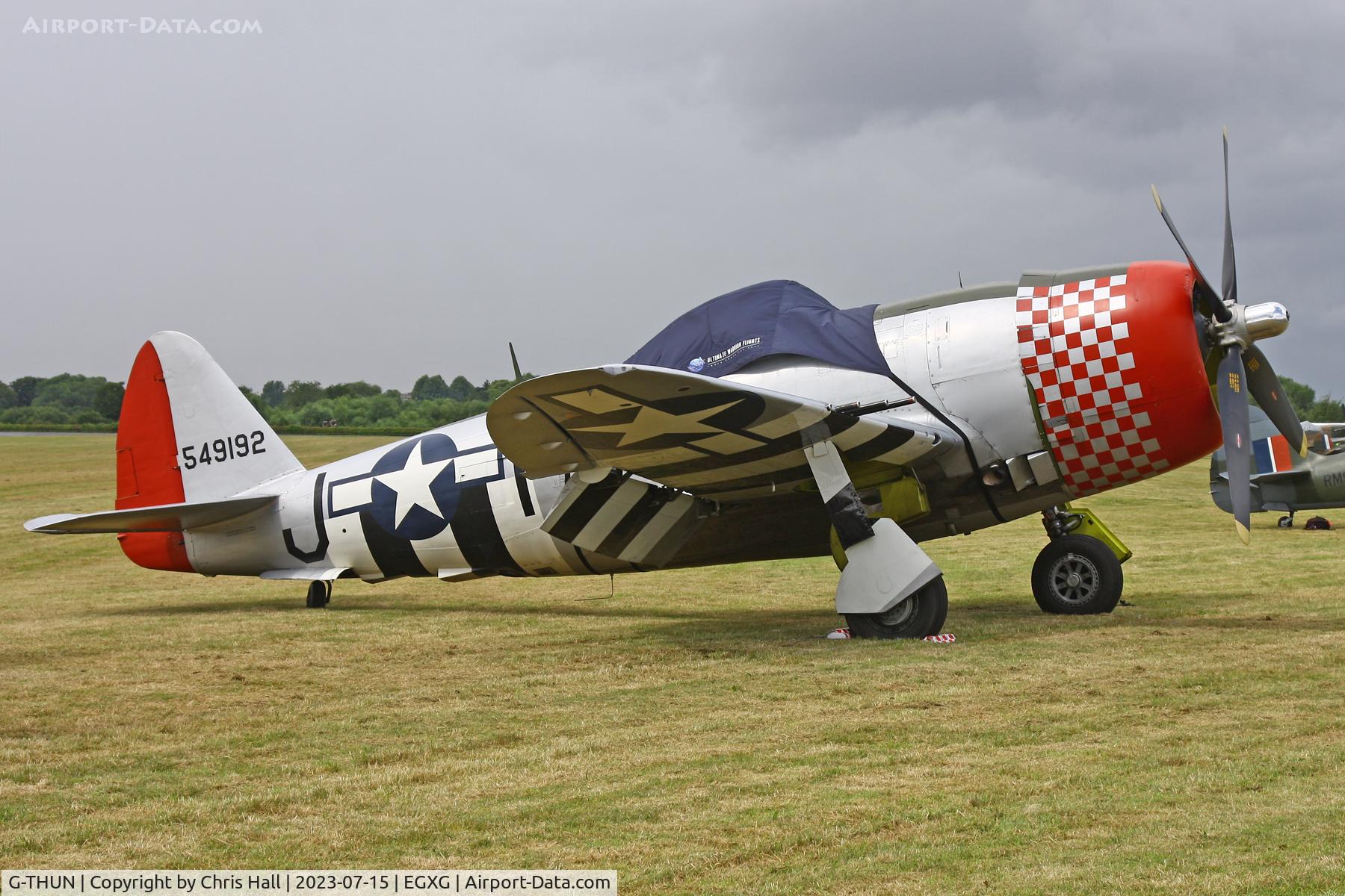 G-THUN, 1945 Republic P-47D Thunderbolt C/N 399-55731, Flying Legends 2023