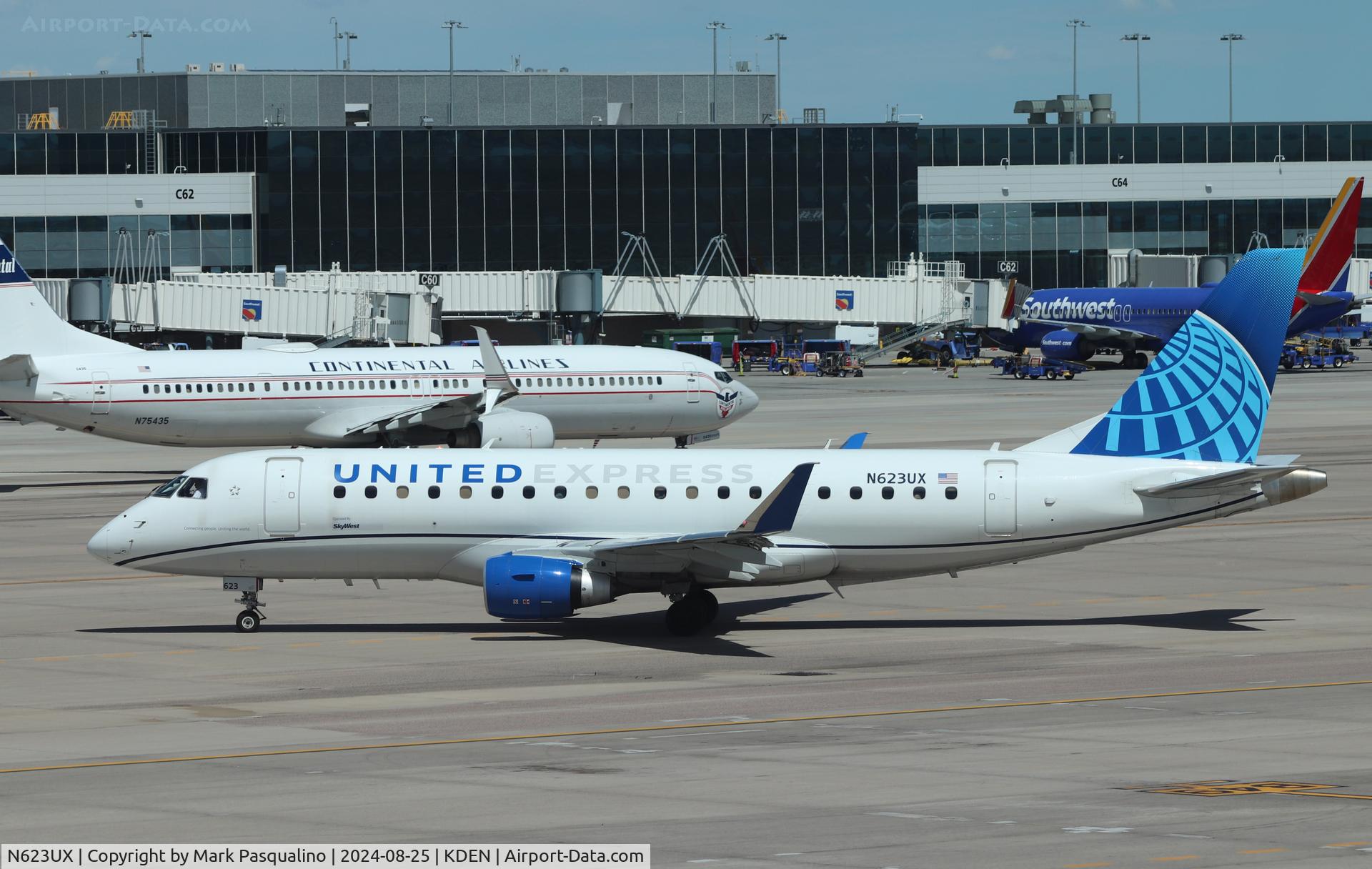 N623UX, 2019 Embraer ERJ-175LL (ERJ-170-200LL) C/N 17000830, ERJ-170-200LR