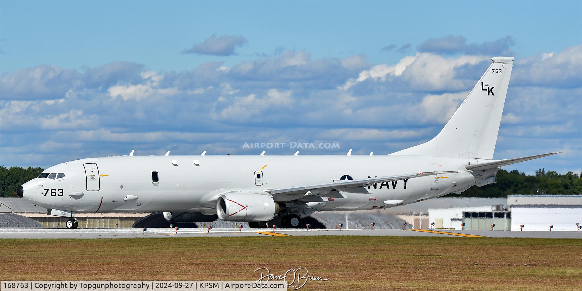 168763, 2014 Boeing P-8A Poseidon C/N 42259, VP-26 heading back to NAS Jacksonville