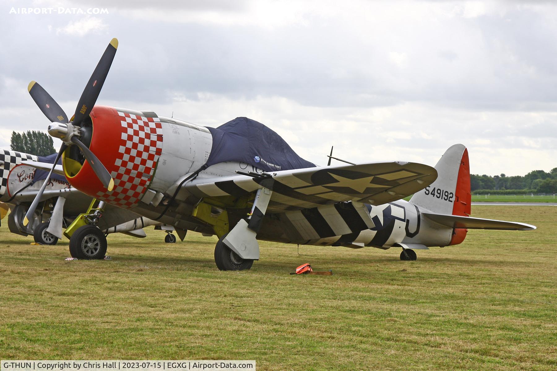 G-THUN, 1945 Republic P-47D Thunderbolt C/N 399-55731, Flying Legends 2023