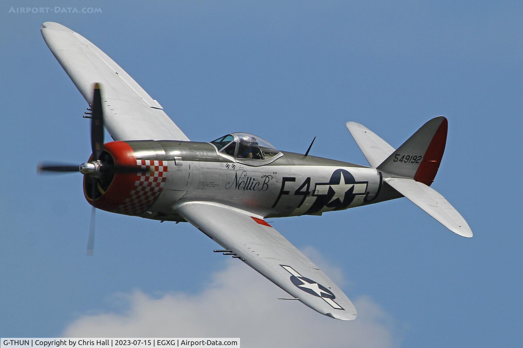 G-THUN, 1945 Republic P-47D Thunderbolt C/N 399-55731, Flying Legends 2023