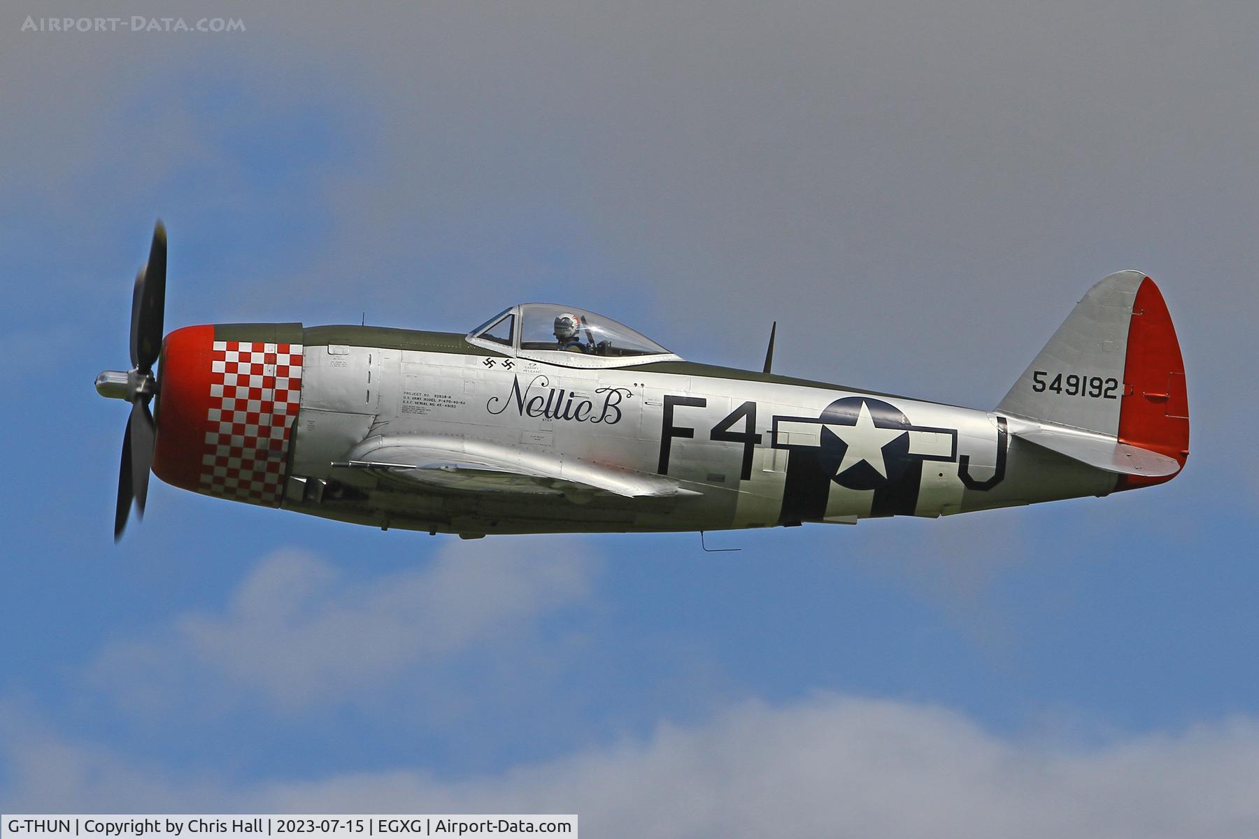 G-THUN, 1945 Republic P-47D Thunderbolt C/N 399-55731, Flying Legends 2023
