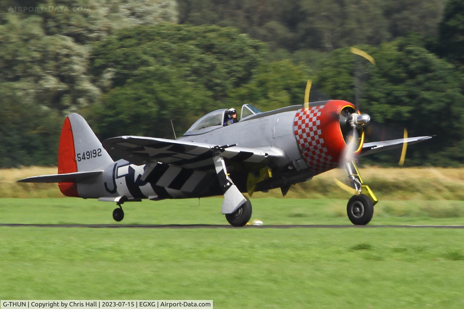 G-THUN, 1945 Republic P-47D Thunderbolt C/N 399-55731, Flying Legends 2023