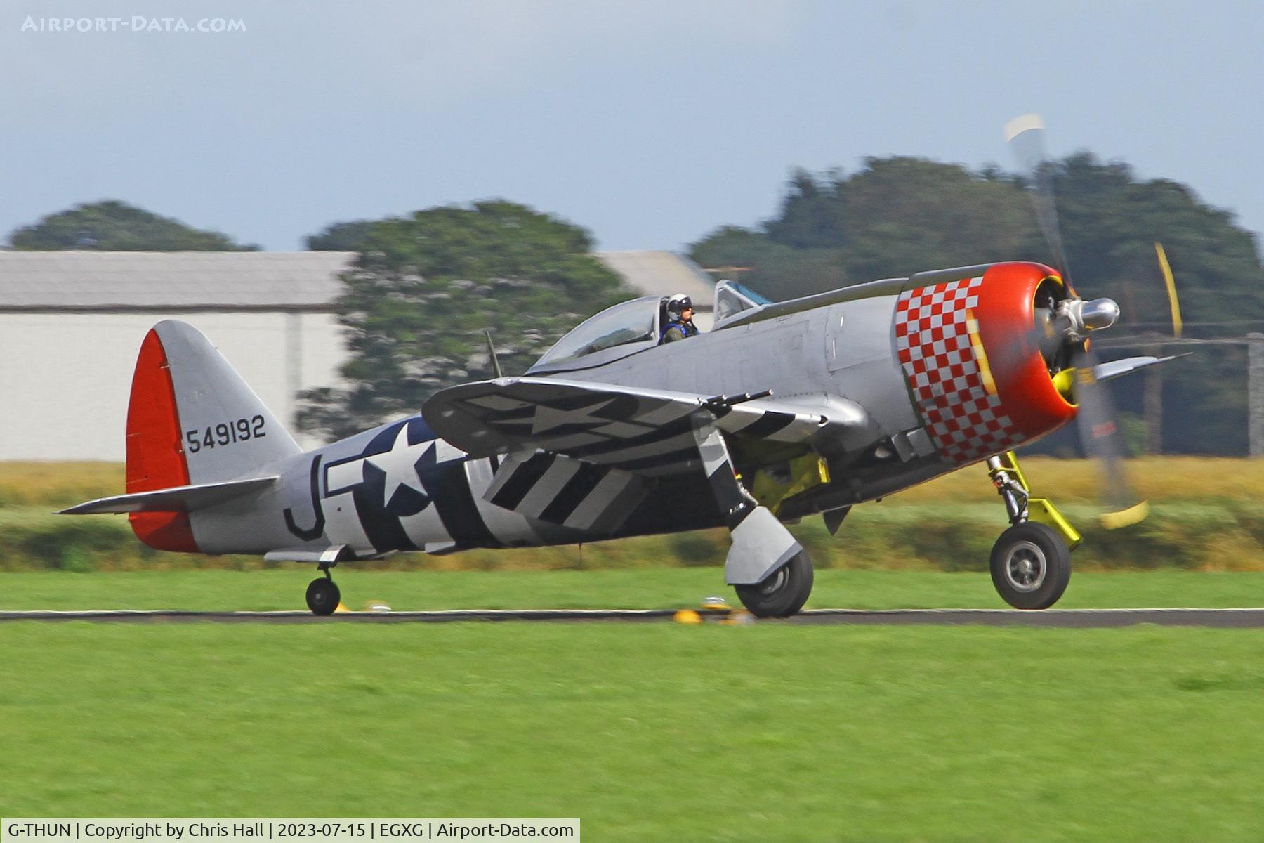 G-THUN, 1945 Republic P-47D Thunderbolt C/N 399-55731, Flying Legends 2023
